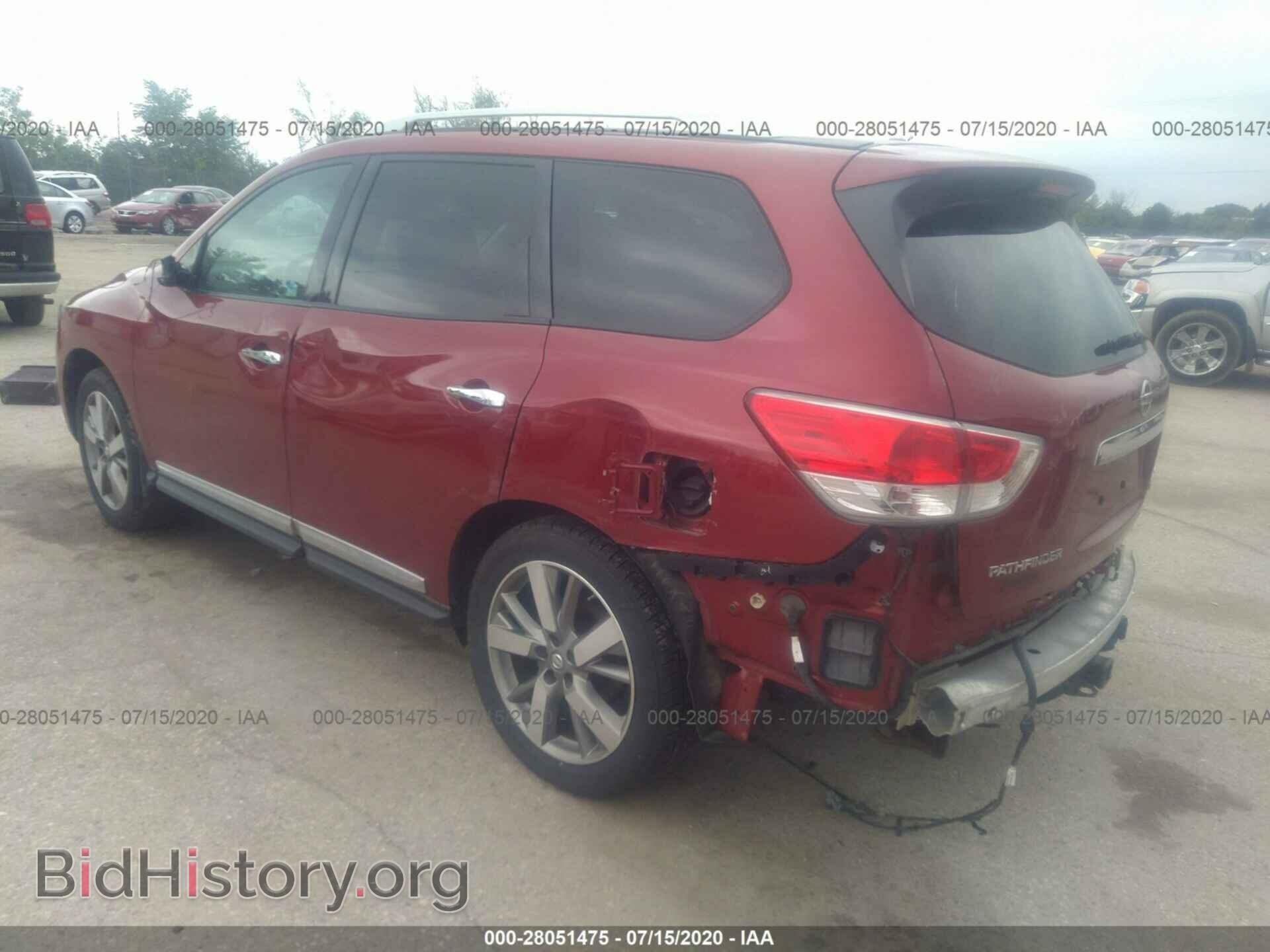 2014 NISSAN PATHFINDER - VIN: 5N1AR2MM4EC699850 - Фото 3