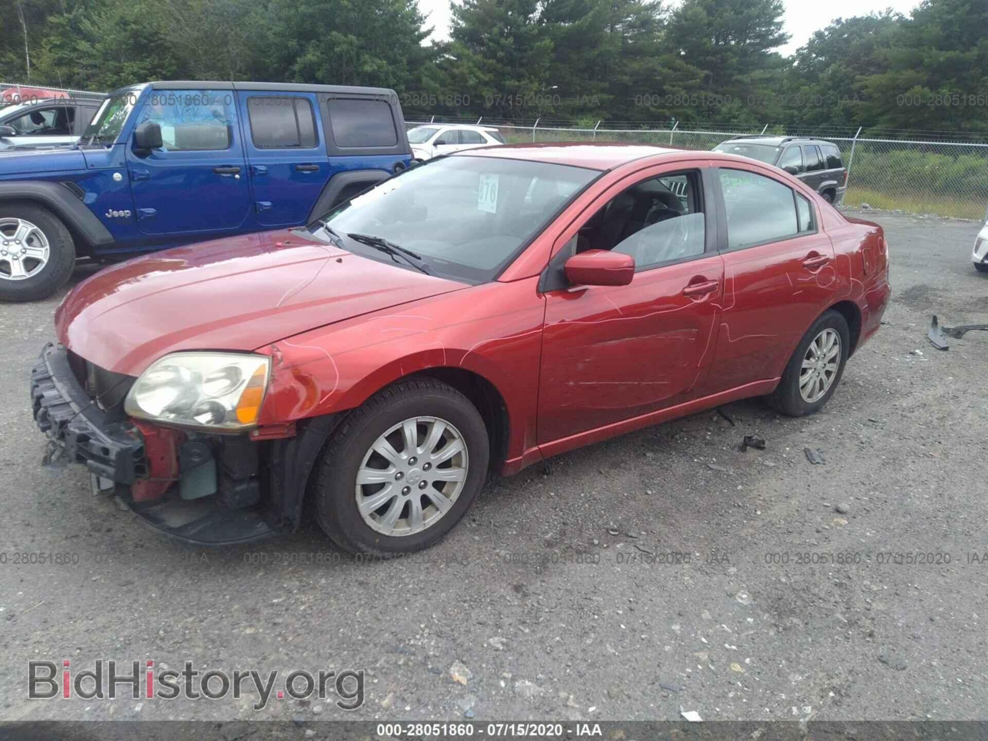 2012 MITSUBISHI GALANT - VIN: 4A32B2FF9CE021394 - Фото 2