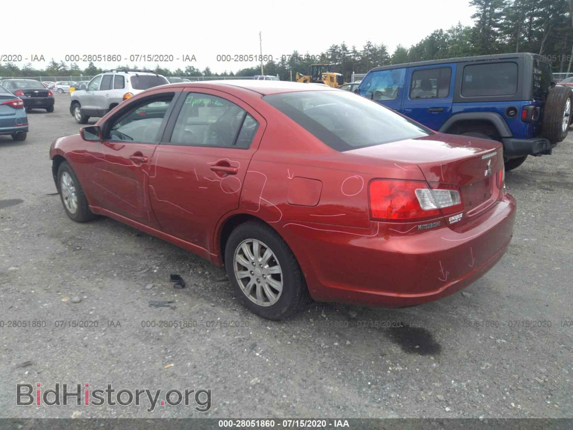 2012 MITSUBISHI GALANT - VIN: 4A32B2FF9CE021394 - Фото 3