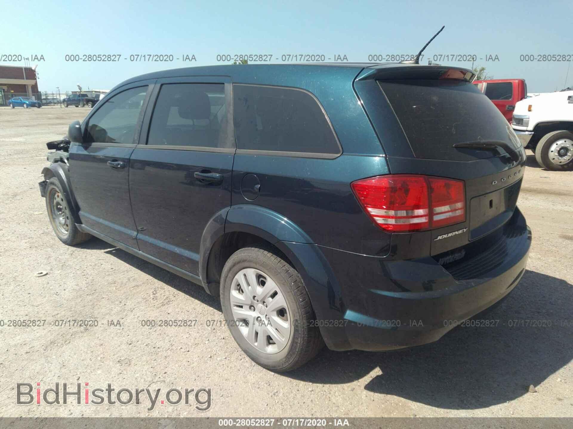 2014 DODGE JOURNEY - VIN: 3C4PDCAB8ET237379 - Фото 3