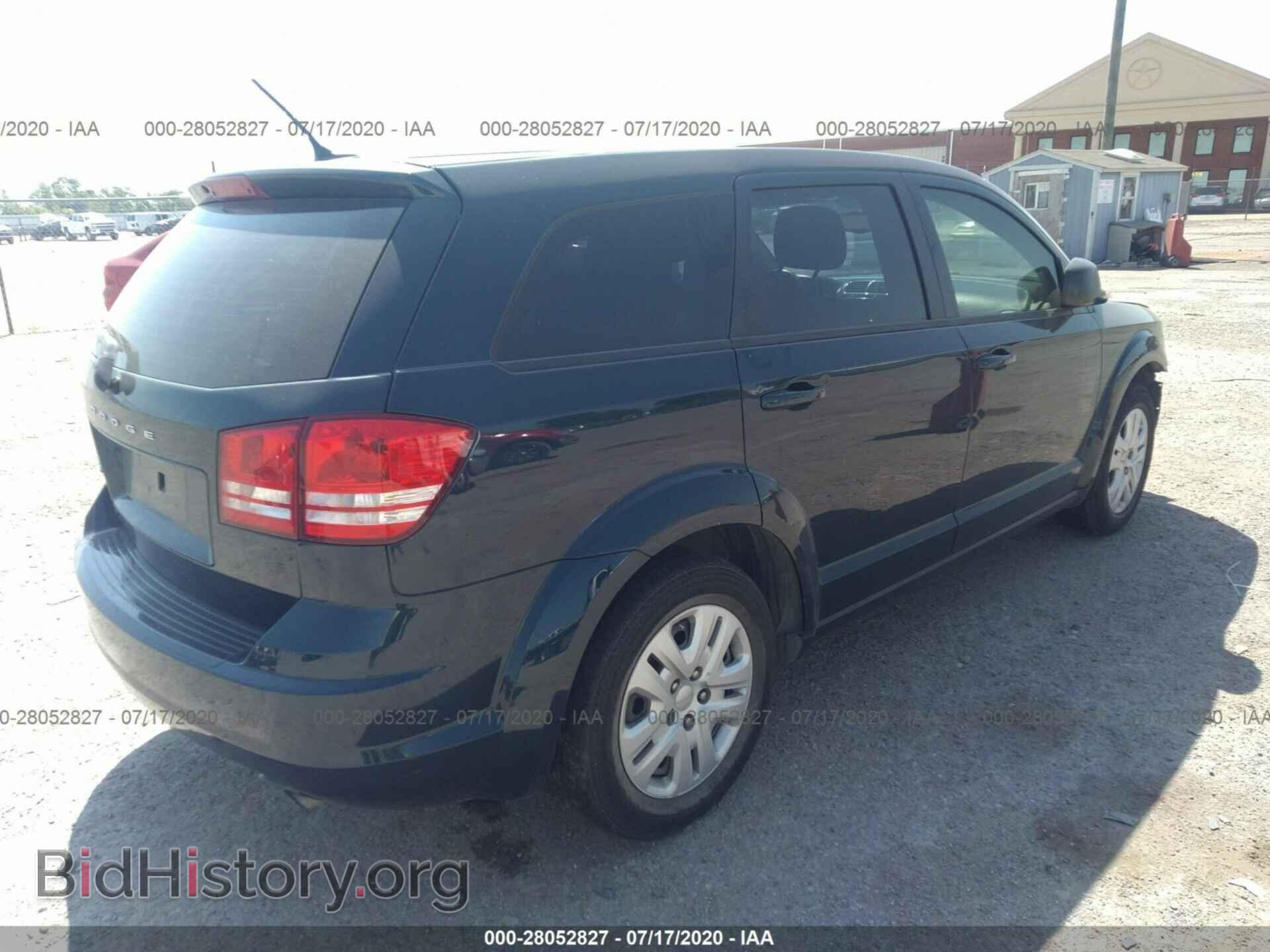 2014 DODGE JOURNEY - VIN: 3C4PDCAB8ET237379 - Фото 4