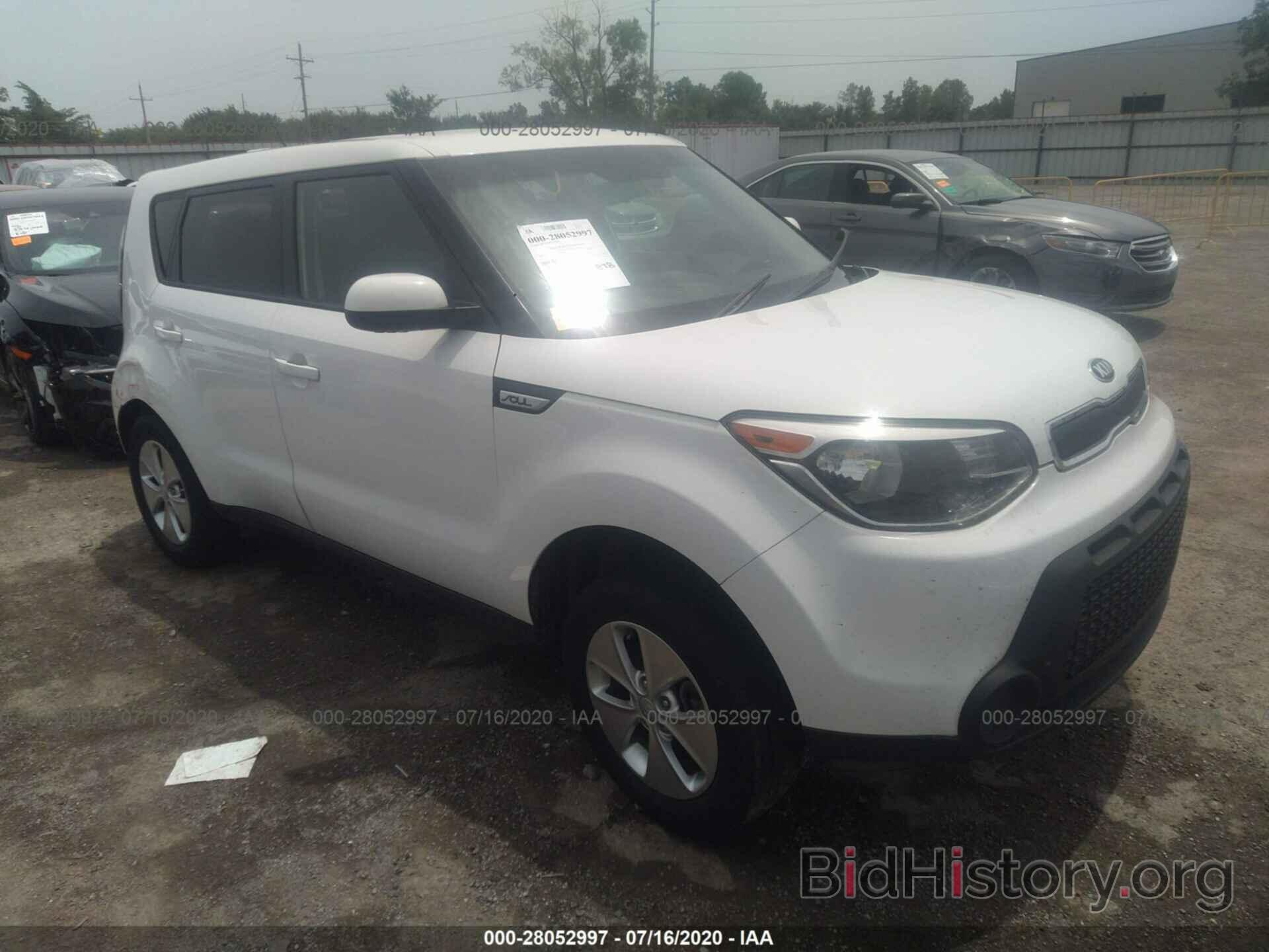 Photo KNDJN2A28G7265638 - KIA SOUL 2016