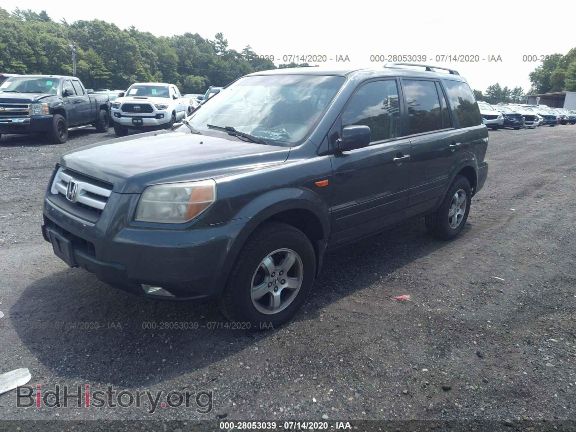 2006 HONDA PILOT - VIN: 2HKYF18496H516304 - Фото 2