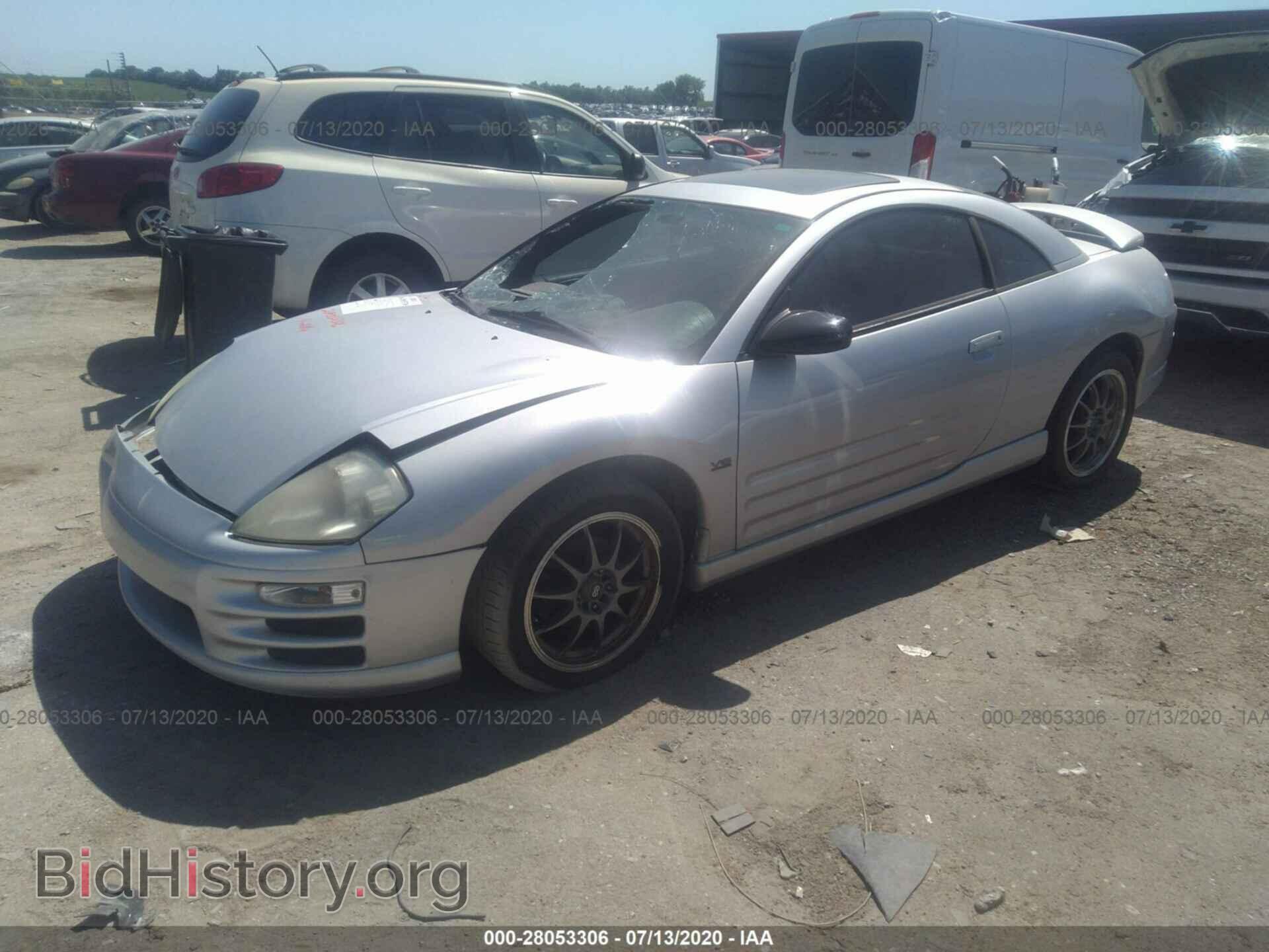 2001 MITSUBISHI ECLIPSE - VIN: 4A3AC54H81E036285 - Photo 2