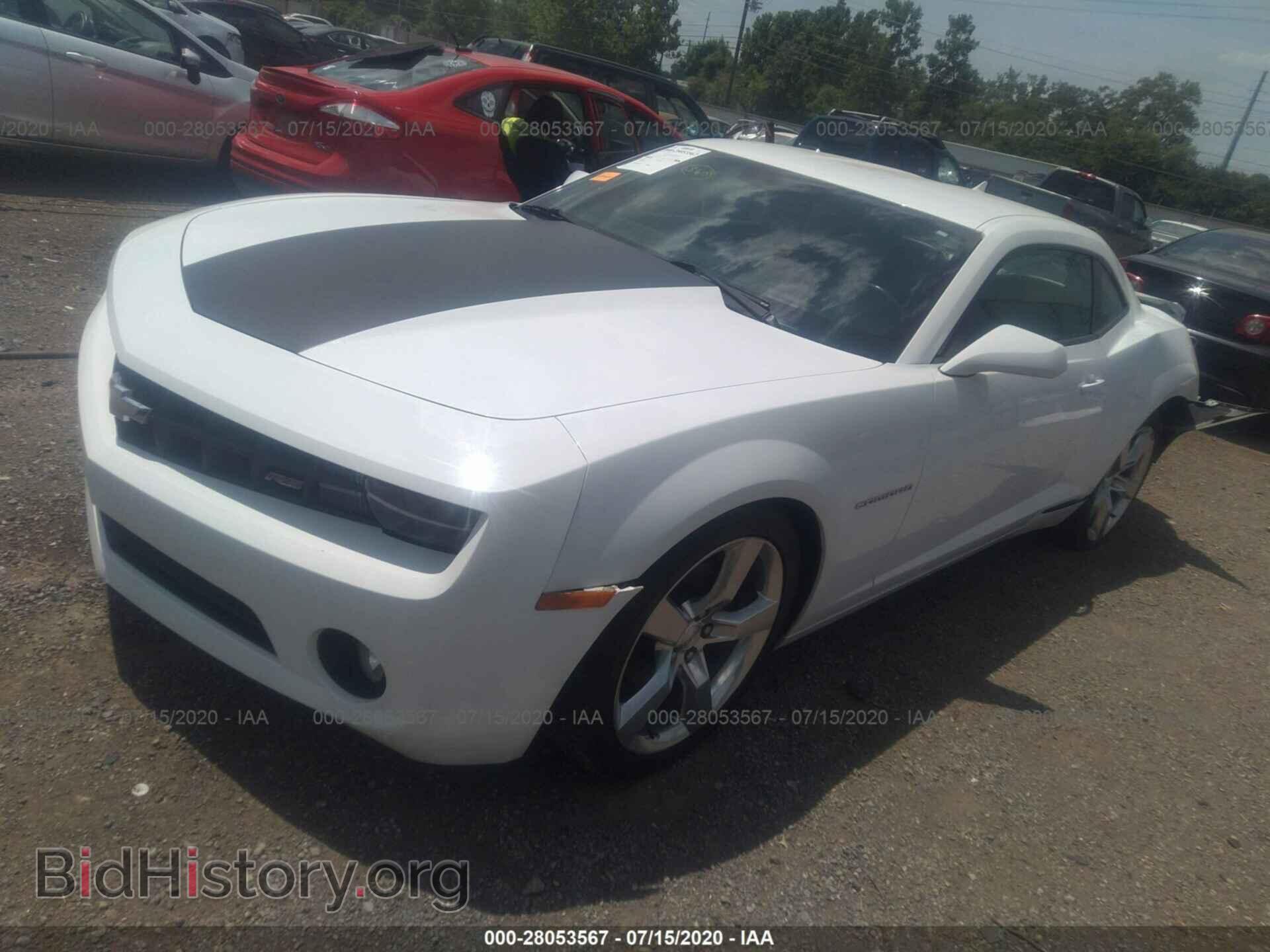 2013 CHEVROLET CAMARO - VIN: 2G1FC1E34D9181960 - Фото 2