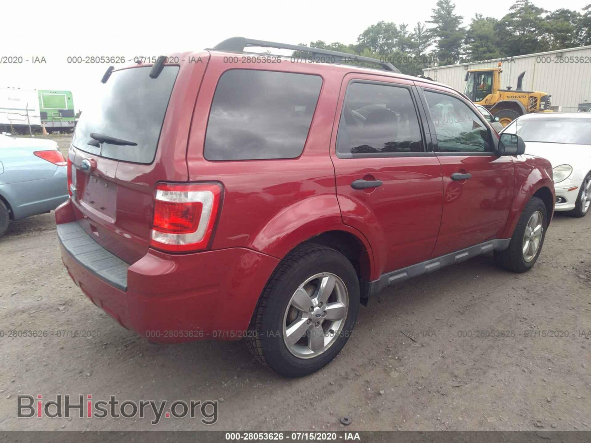 2011 FORD ESCAPE - VIN: 1FMCU9D77BKB43317 - Фото 4