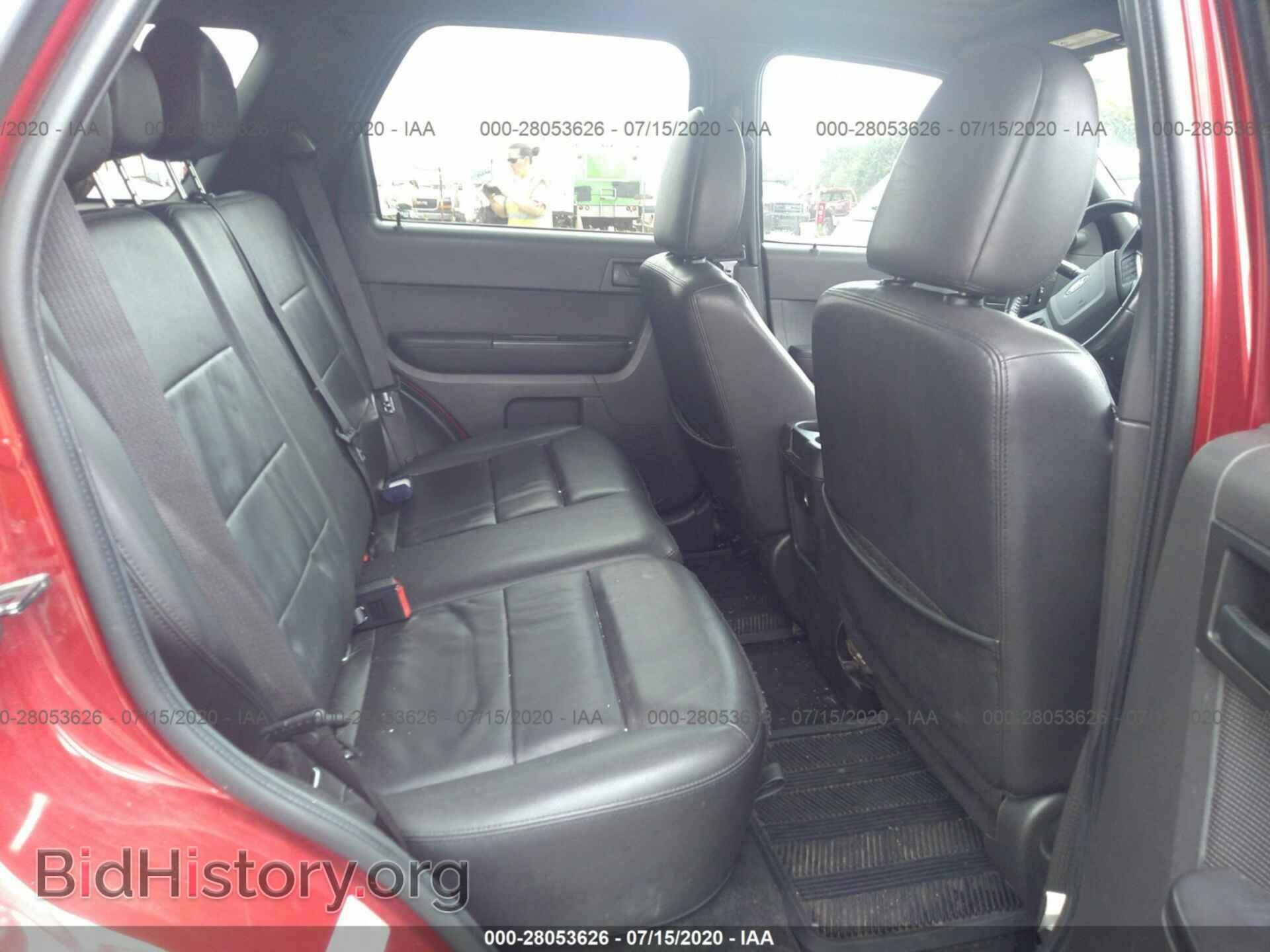 2011 FORD ESCAPE - VIN: 1FMCU9D77BKB43317 - Фото 8