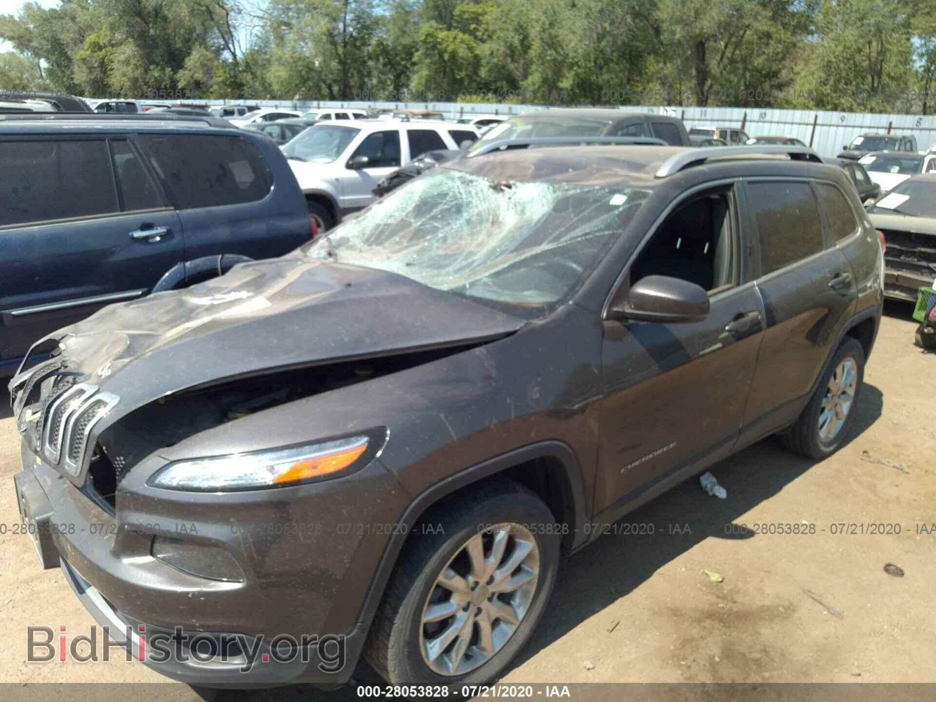 2016 JEEP CHEROKEE - VIN: 1C4PJMDB7GW152184 - Фото 2
