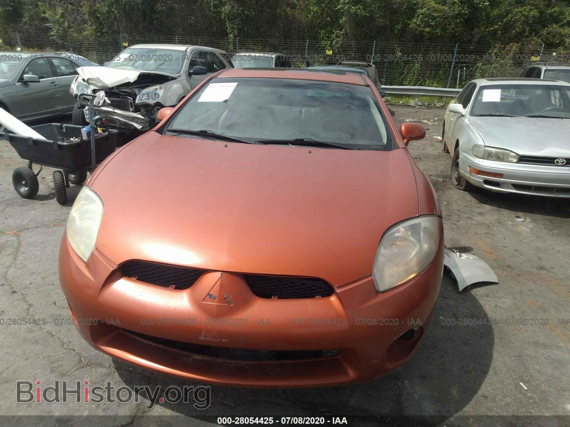 2006 MITSUBISHI ECLIPSE - VIN: 4A3AK44TX6E035258 - Фото 6