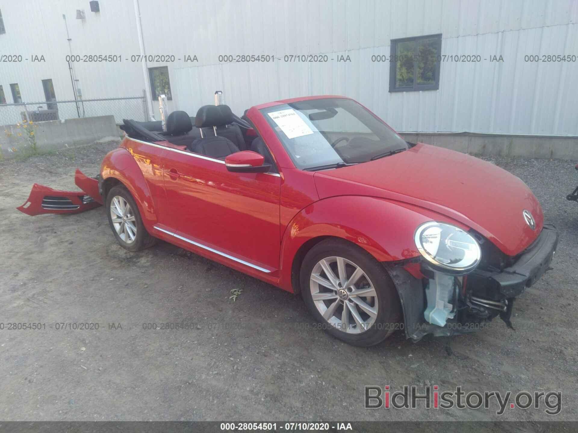 Фотография 3VW5DAAT1KM502456 - VOLKSWAGEN BEETLE CONVERTIBLE 2019