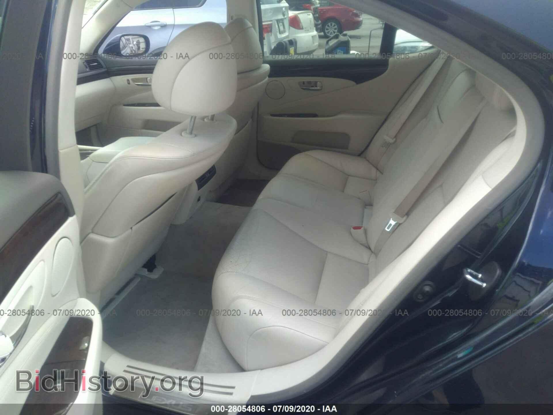 2007 LEXUS LS - VIN: JTHBL46F475051127 - Фото 8