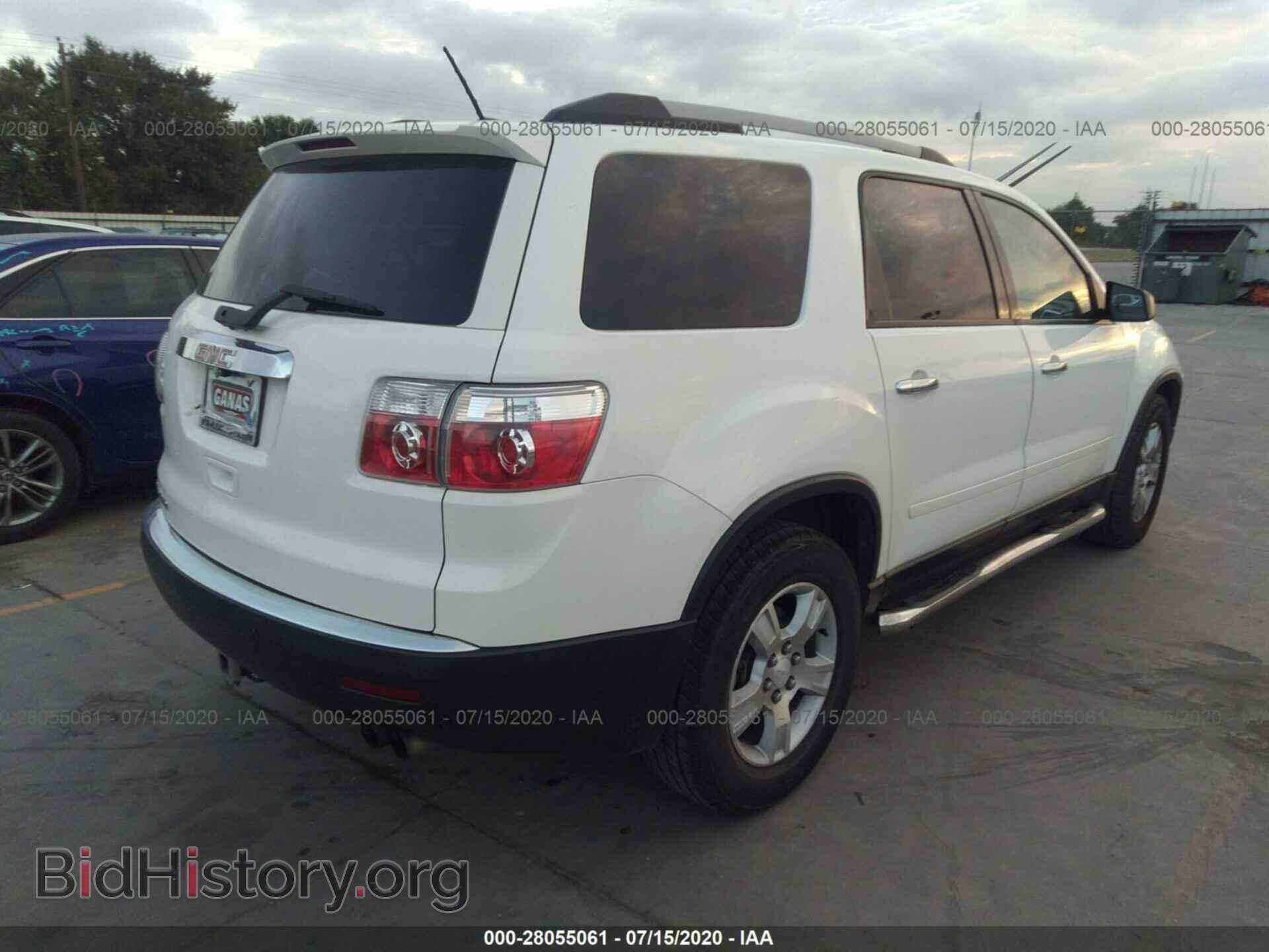 2012 GMC ACADIA - VIN: 1GKKRNED0CJ406810 - Фото 4
