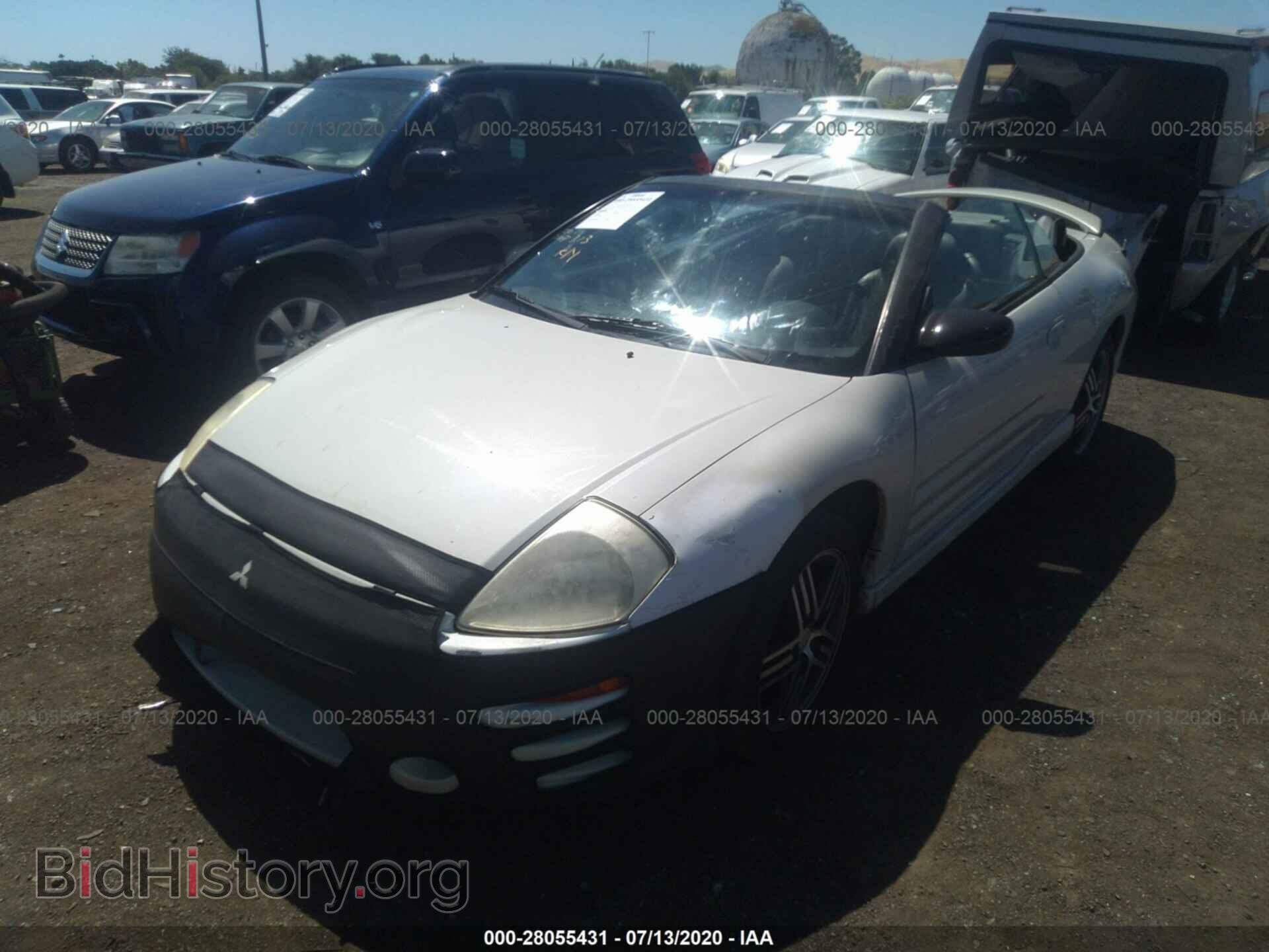 2003 MITSUBISHI ECLIPSE - VIN: 4A3AE75H63E137638 - Фото 2