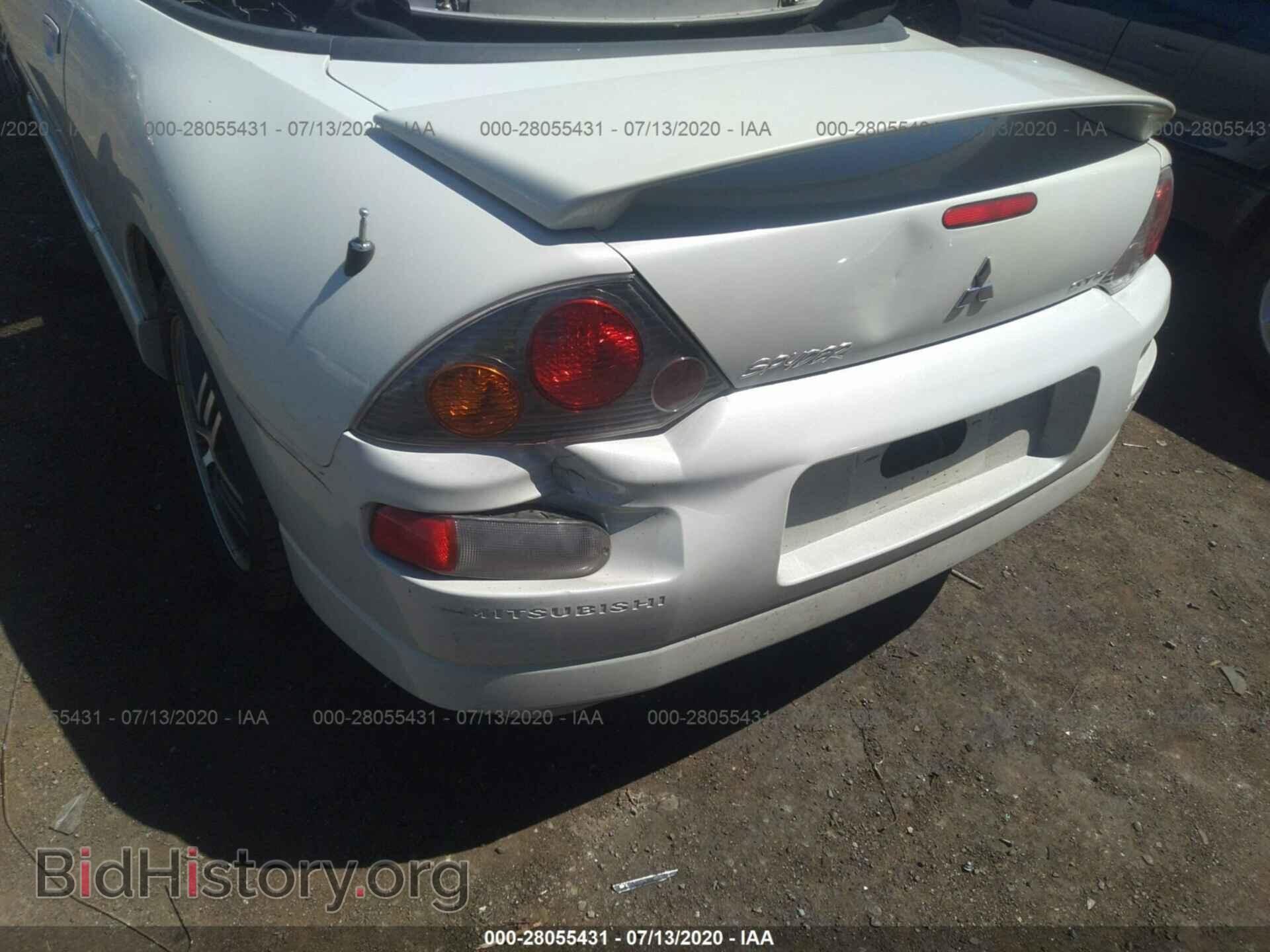 2003 MITSUBISHI ECLIPSE - VIN: 4A3AE75H63E137638 - Фото 6