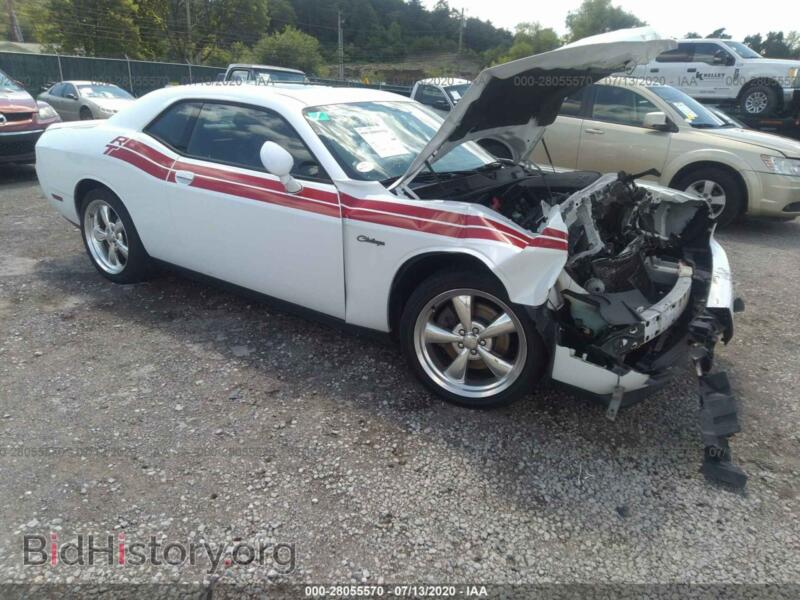2011 Dodge CHALLENGER R/T Classic (VIN 2B3CJ5DTXBH575153) — фото 1 из 10, IAAI, повреждение: передняя часть