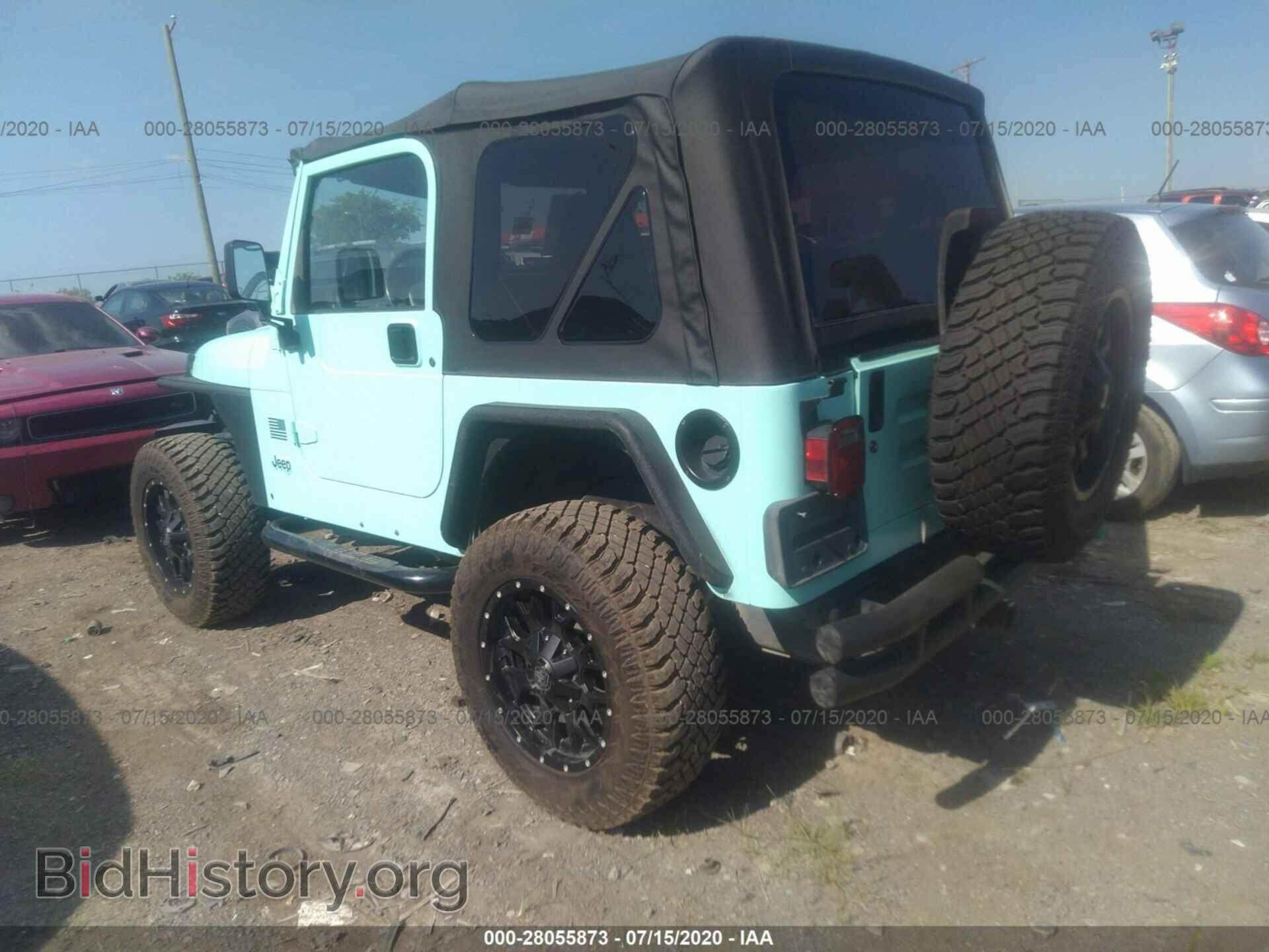 2000 JEEP WRANGLER - VIN: 1J4FA59S1YP779950 - Фото 3