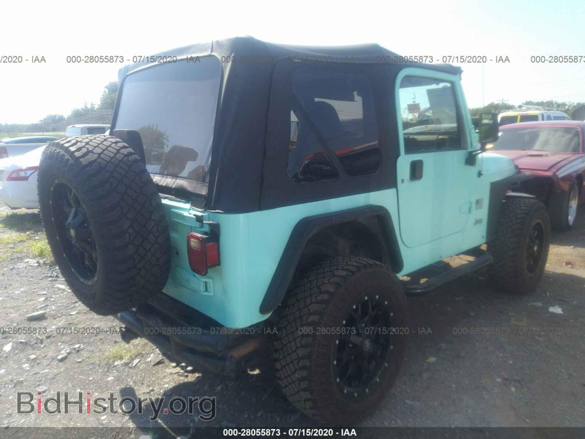 2000 JEEP WRANGLER - VIN: 1J4FA59S1YP779950 - Фото 4