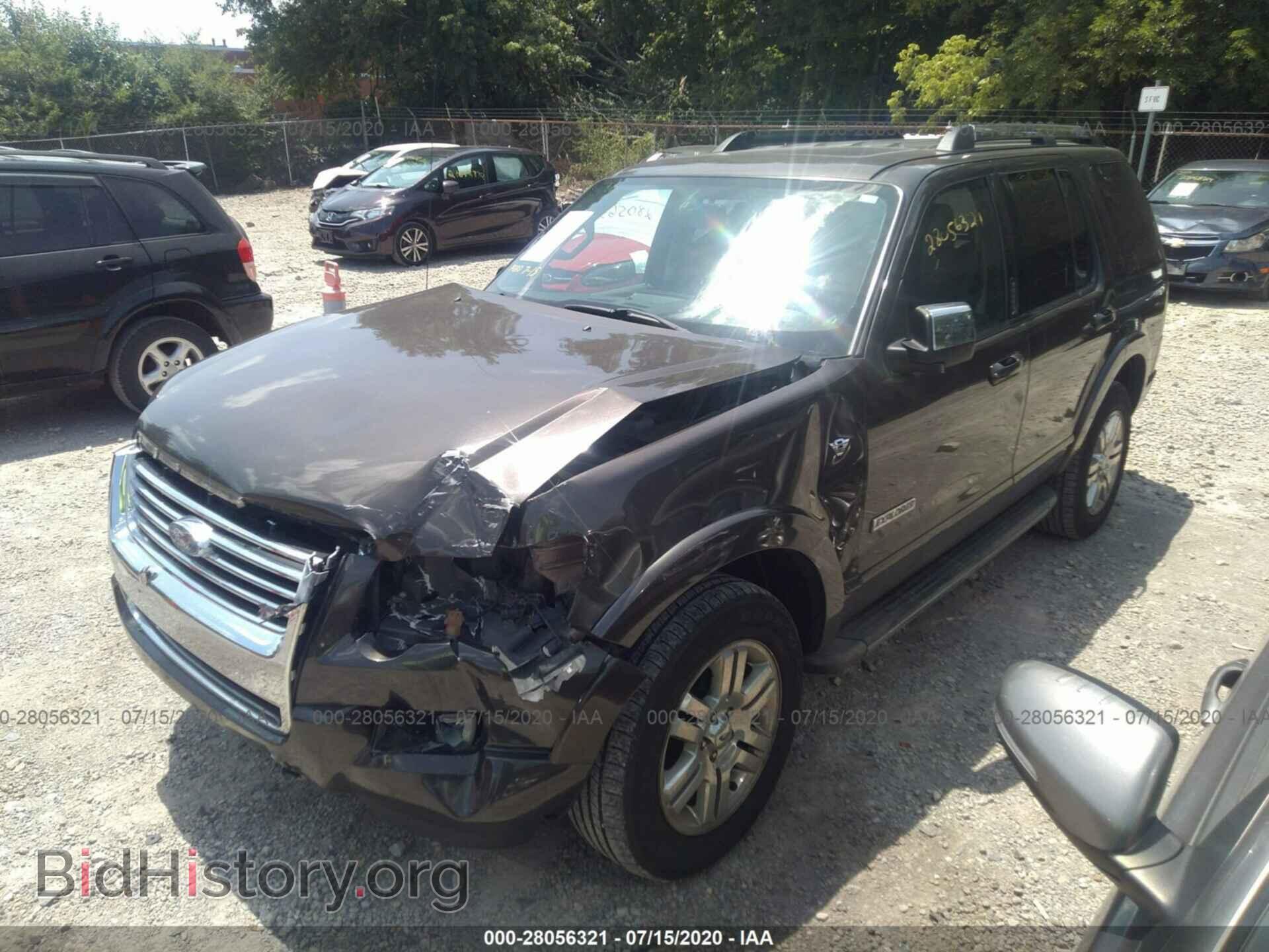 2007 FORD EXPLORER - VIN: 1FMEU75807UB58466 - Фото 2