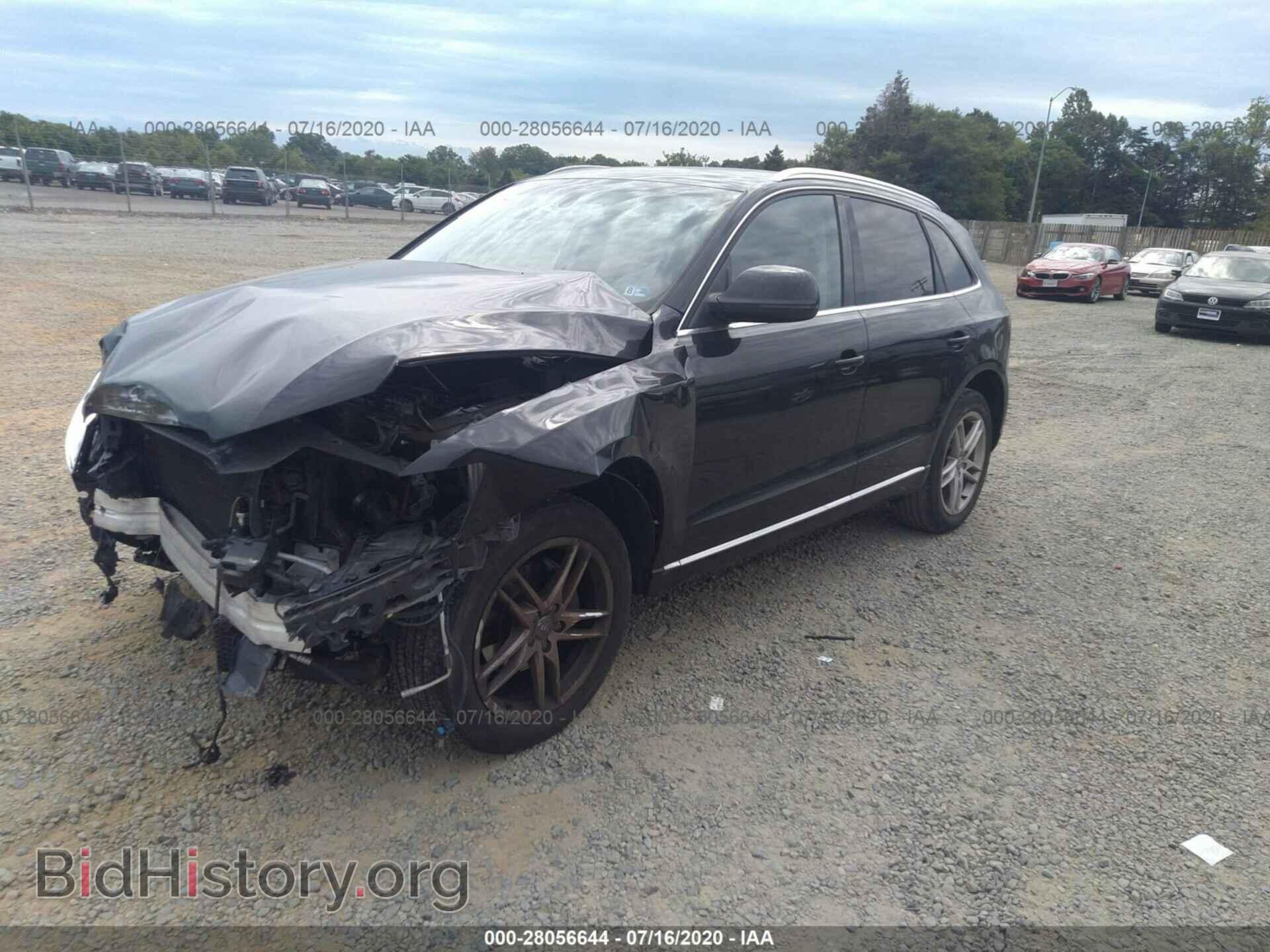 2013 AUDI Q5 - VIN: WA1LFAFP8DA073309 - Фото 2