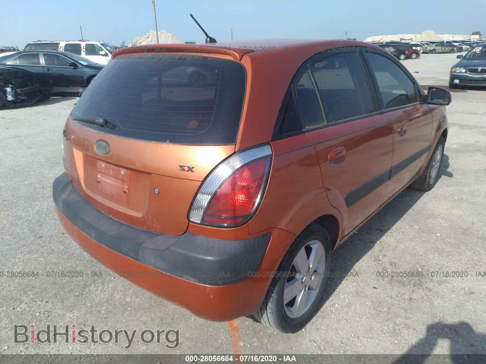 2007 KIA RIO5 - VIN: KNADE163776202123 - Фото 4