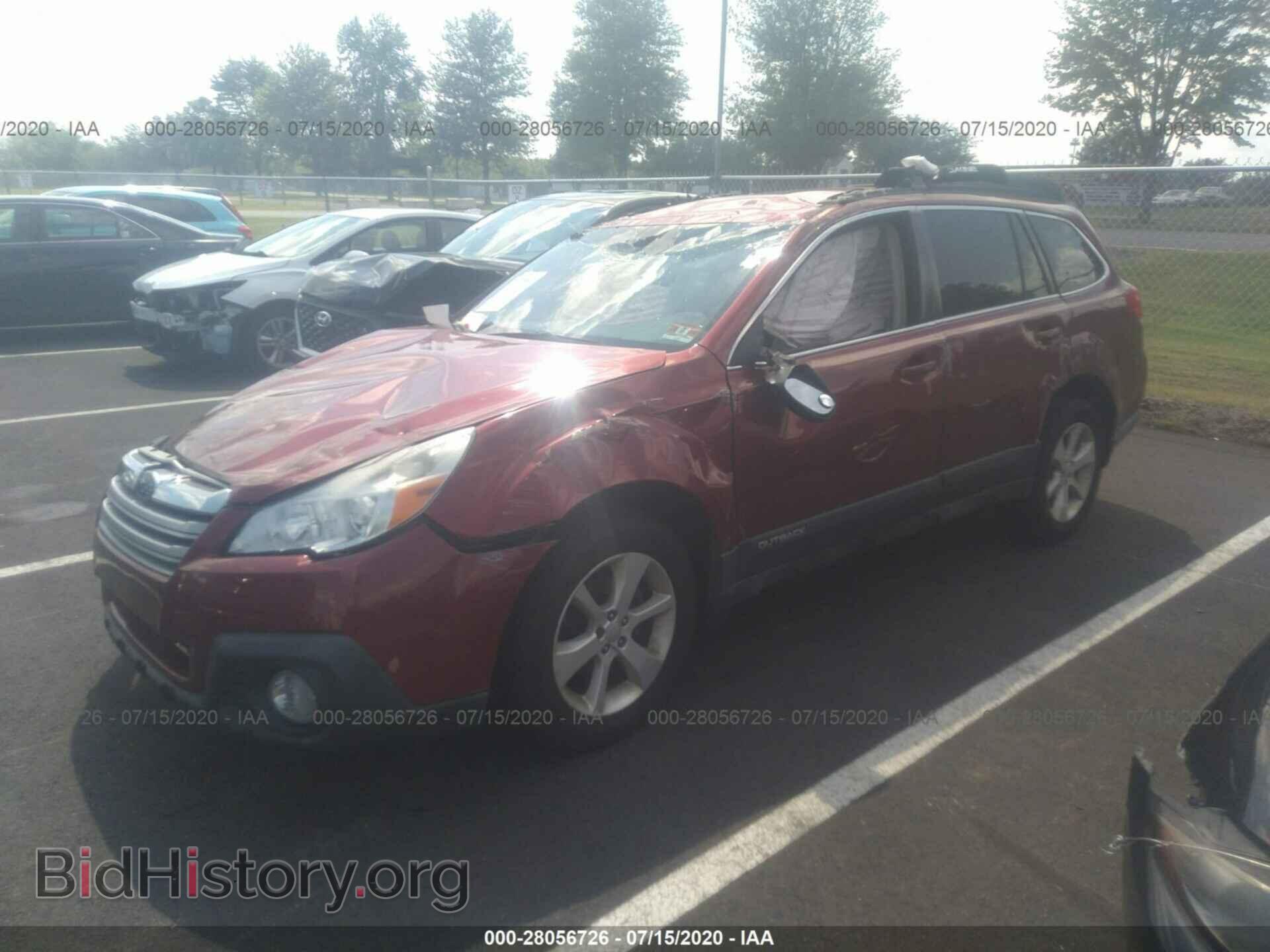 2014 SUBARU OUTBACK - VIN: 4S4BRBCC0E3212513 - Фото 2