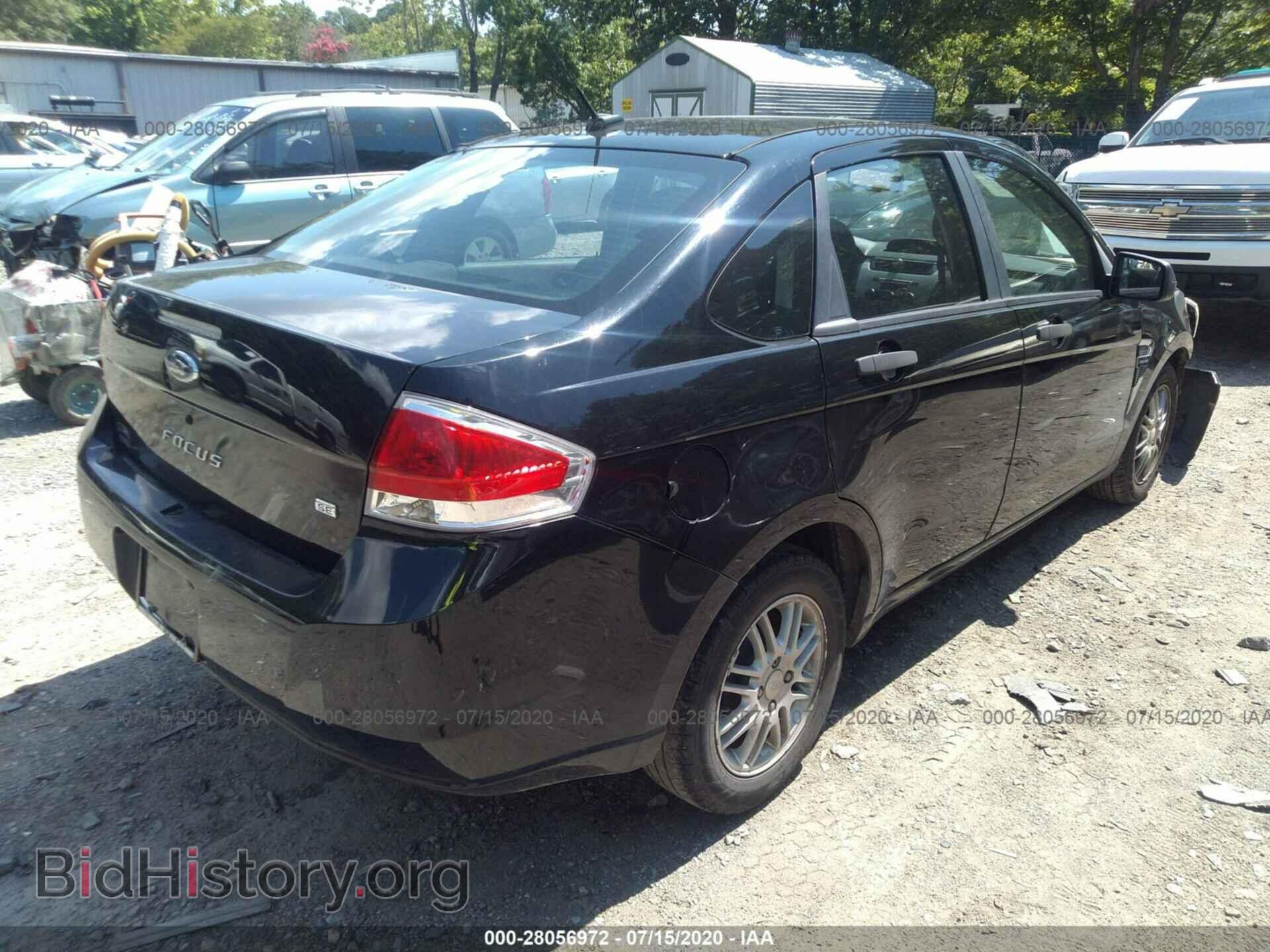 2008 FORD FOCUS - VIN: 1FAHP35N58W205400 - Фото 4