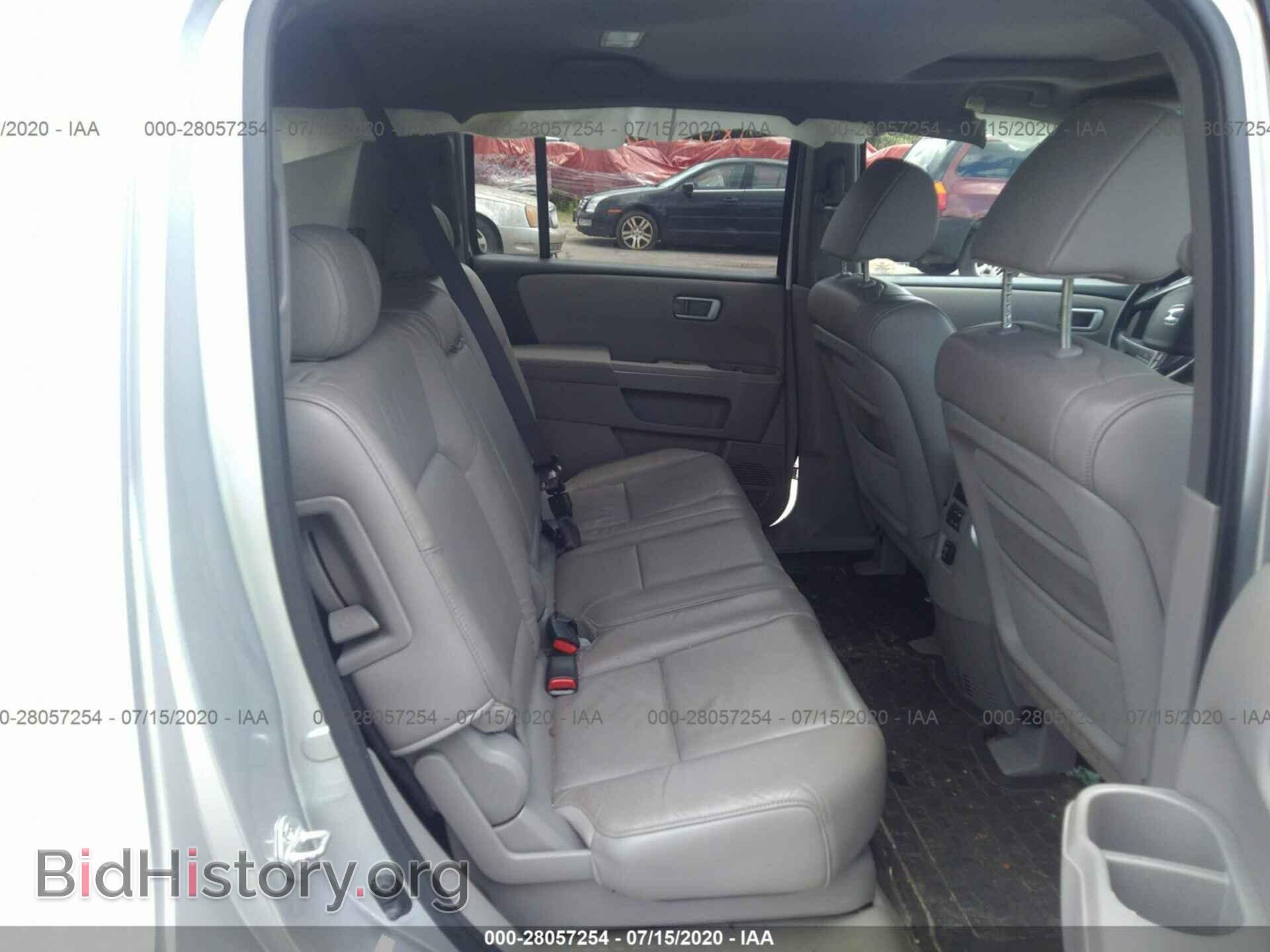 2011 HONDA PILOT - VIN: 5FNYF4H79BB044366 - Фото 8
