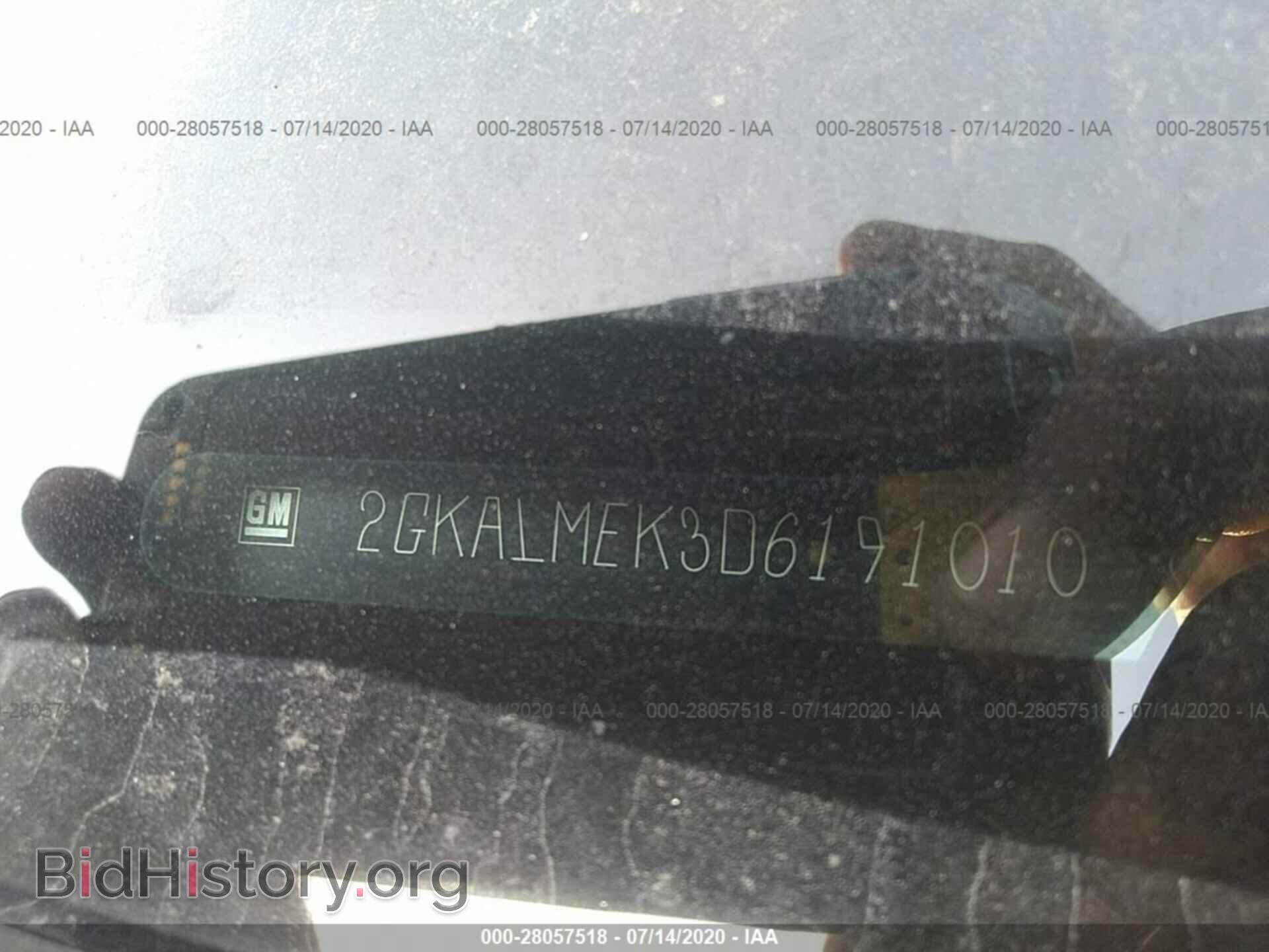 2013 GMC TERRAIN - VIN: 2GKALMEK3D6191010 - Photo 9