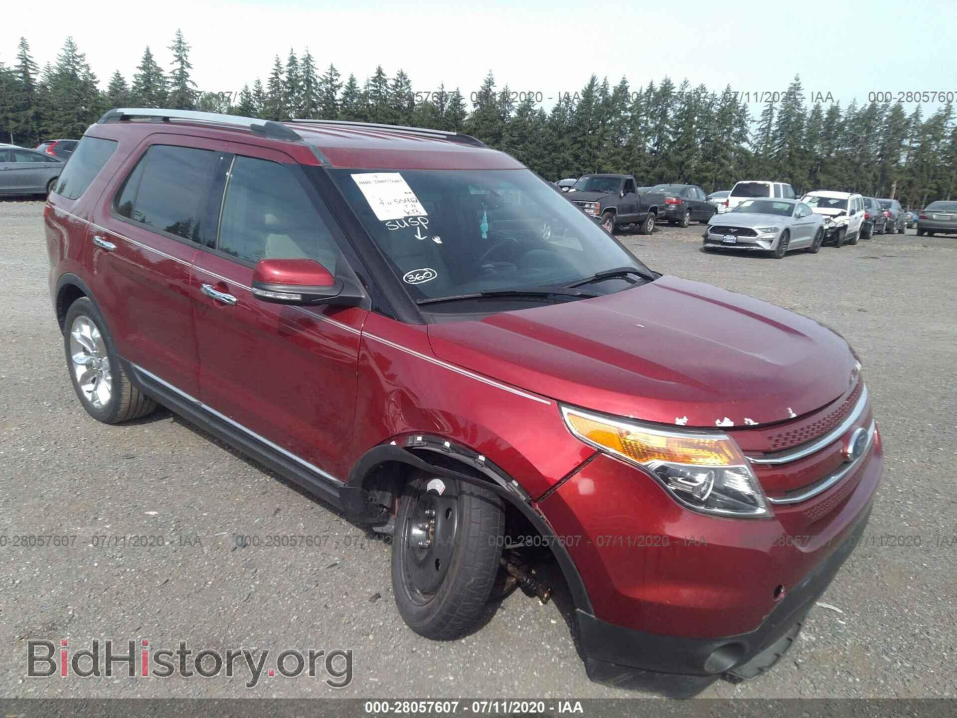 Photo 1FM5K8F85DGB61626 - FORD EXPLORER 2013
