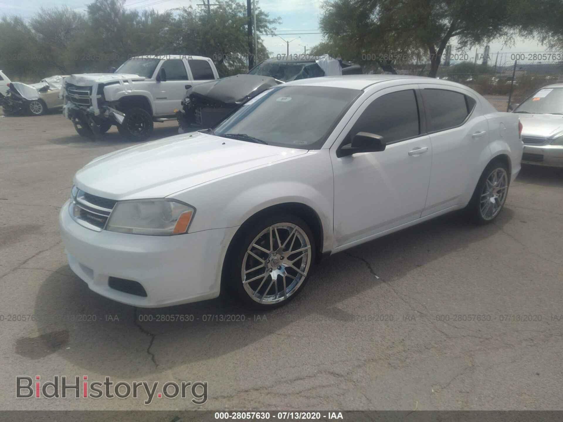 2013 DODGE AVENGER - VIN: 1C3CDZAB8DN683956 - Фото 2