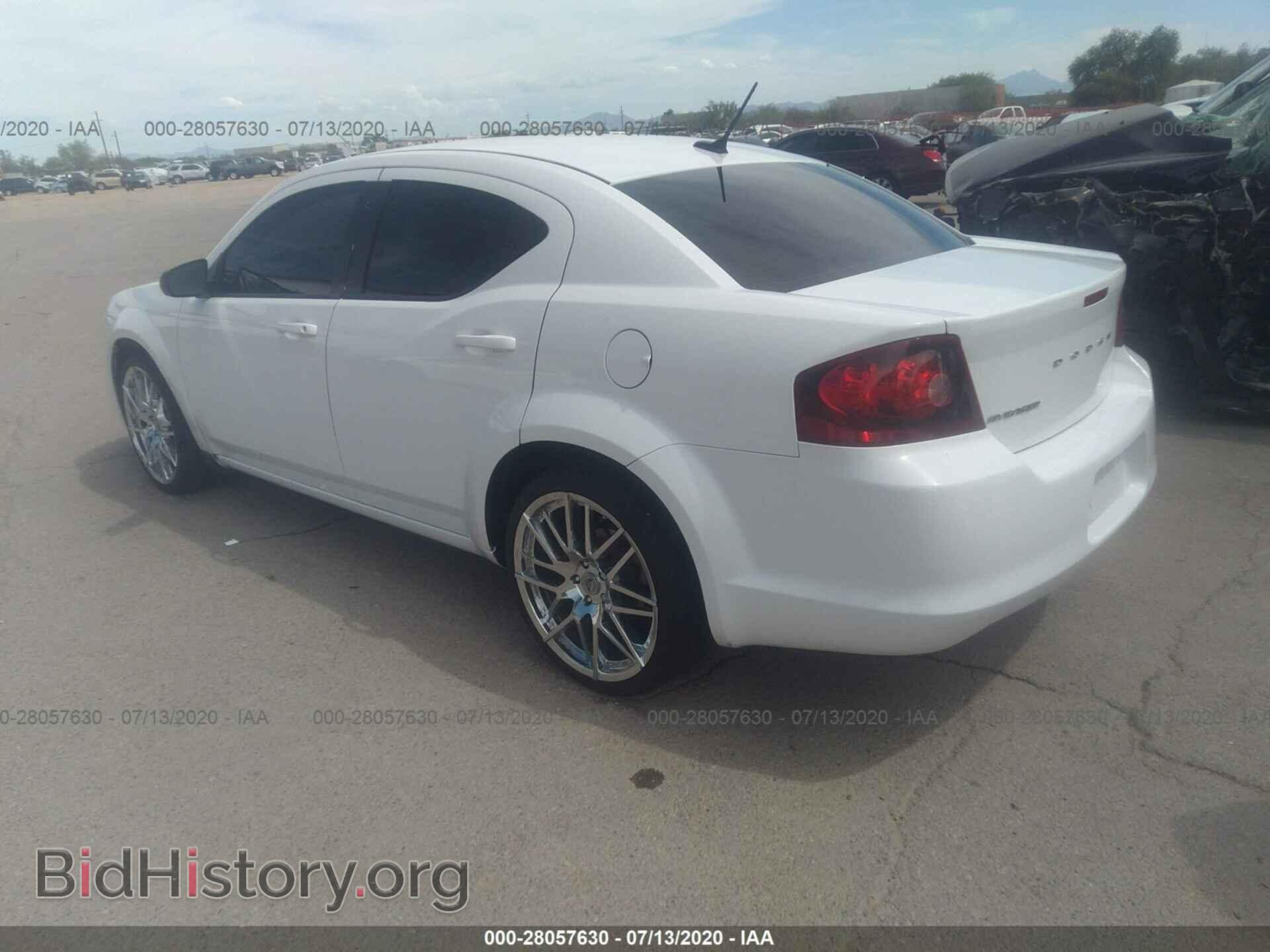2013 DODGE AVENGER - VIN: 1C3CDZAB8DN683956 - Фото 3