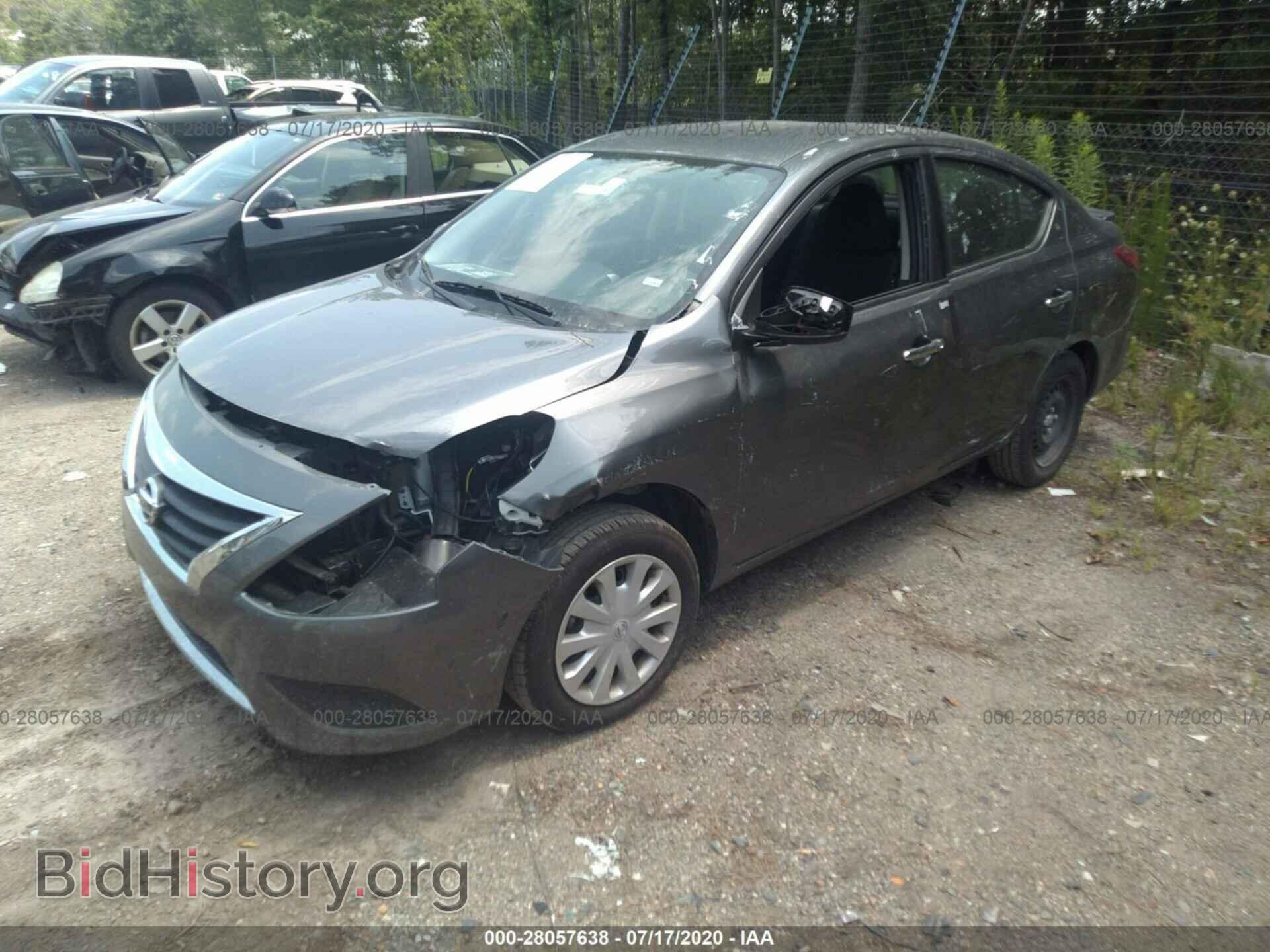 2019 NISSAN VERSA - VIN: 3N1CN7AP3KL832444 - Фото 2