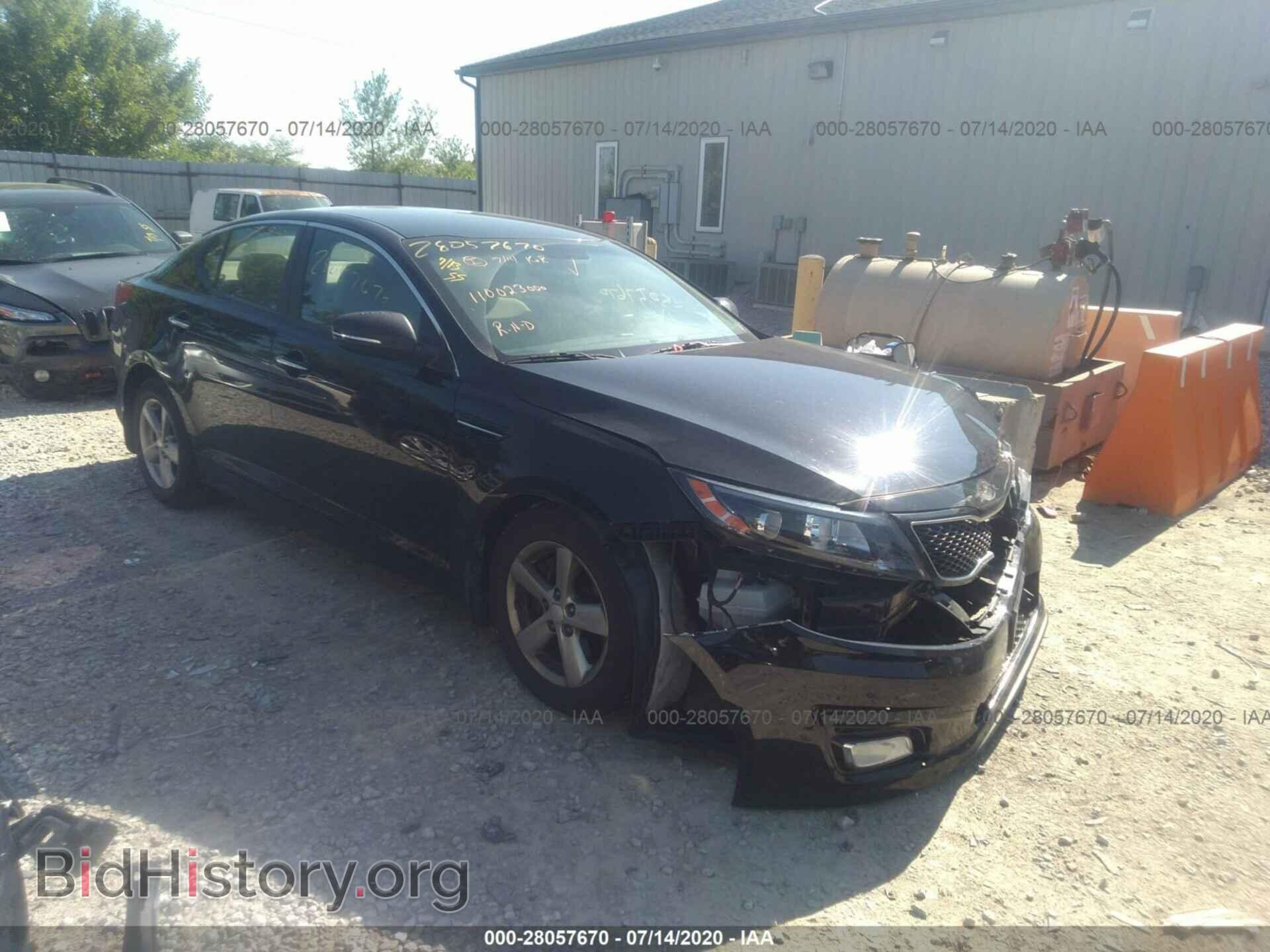 Фотография 5XXGM4A72EG274358 - KIA OPTIMA 2014