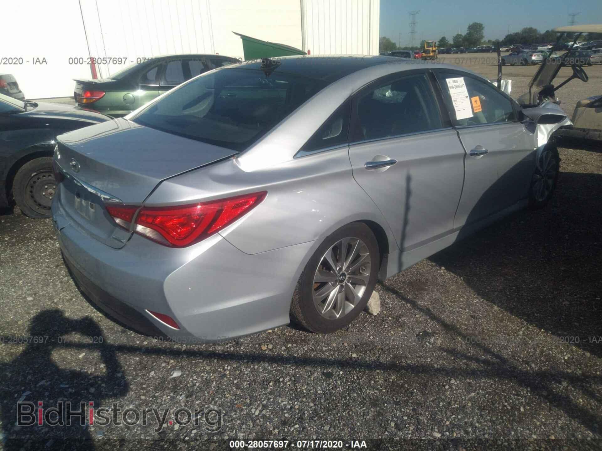 2014 HYUNDAI SONATA - VIN: 5NPEC4AC9EH931247 - Фото 4