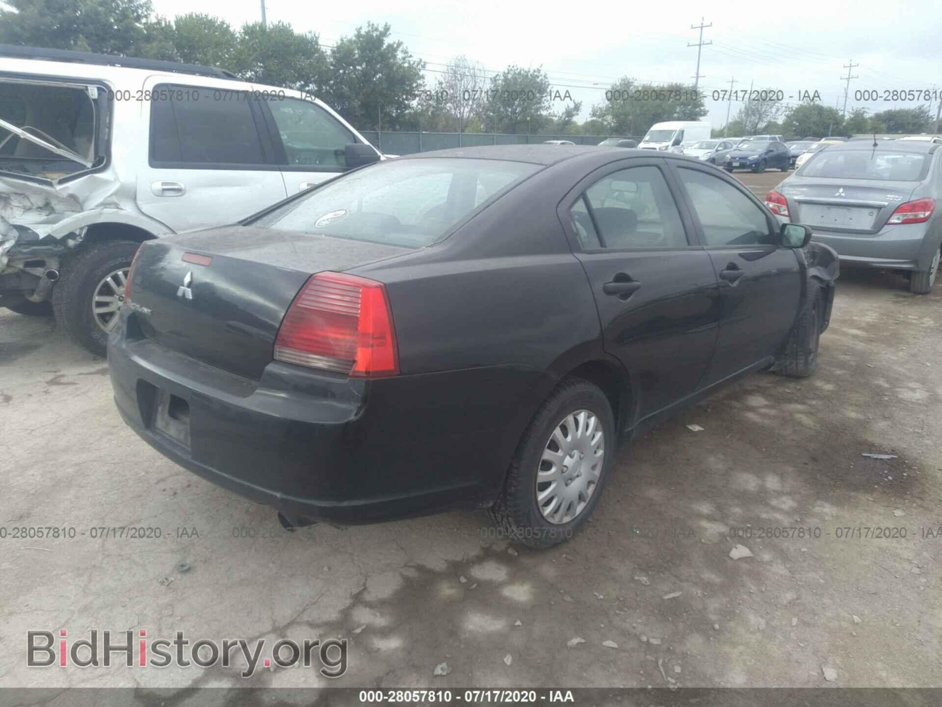 2007 MITSUBISHI GALANT - VIN: 4A3AB26F07E082389 - Фото 4