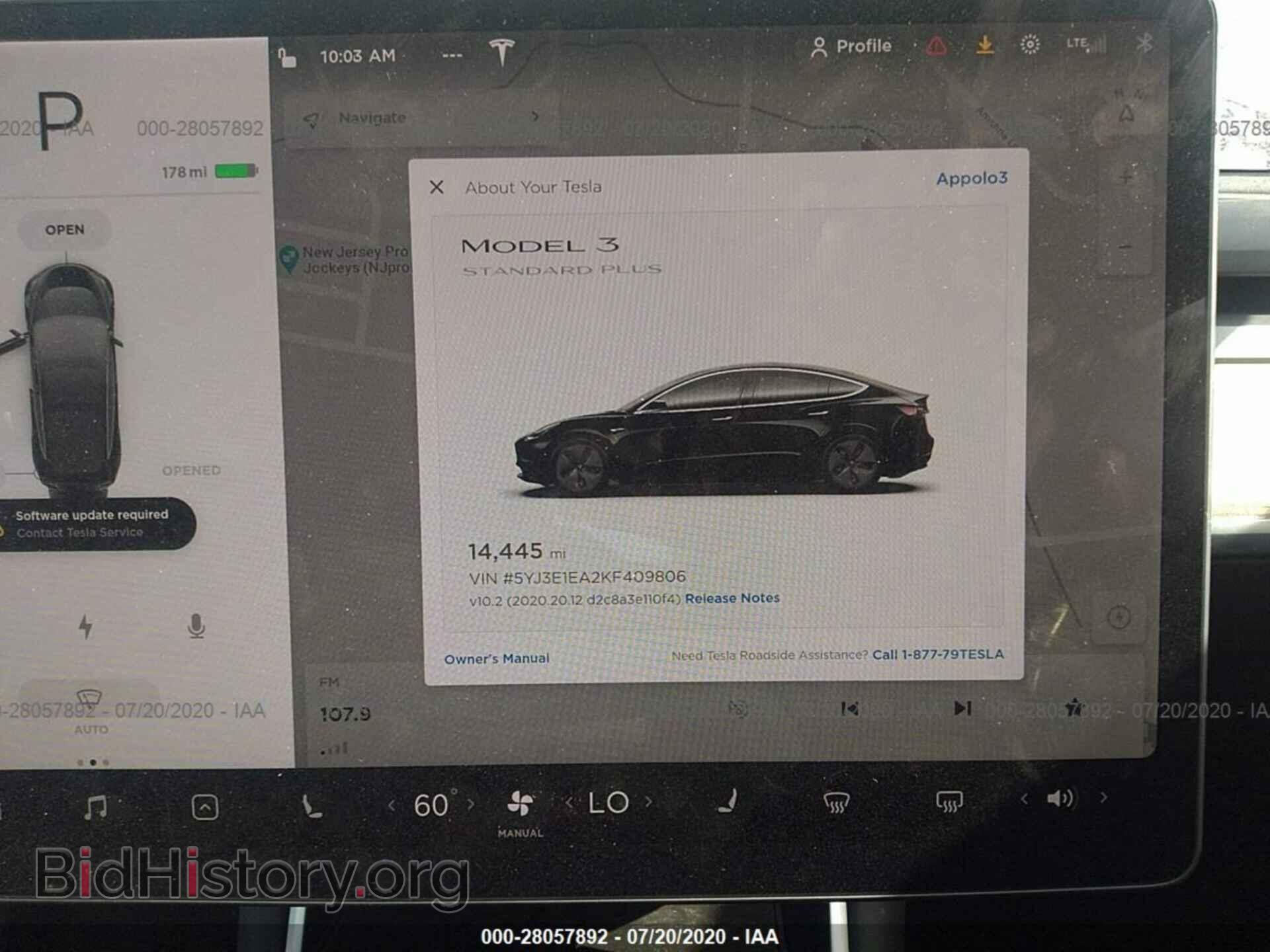2019 TESLA MODEL 3 - VIN: 5YJ3E1EA2KF409806 - Фото 7