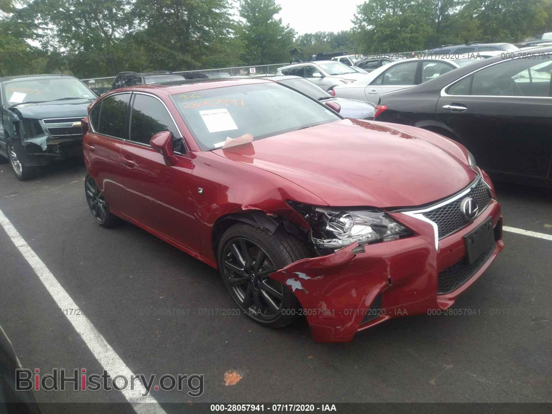 Фотография JTHCE1BL8FA001037 - LEXUS GS 350 2015