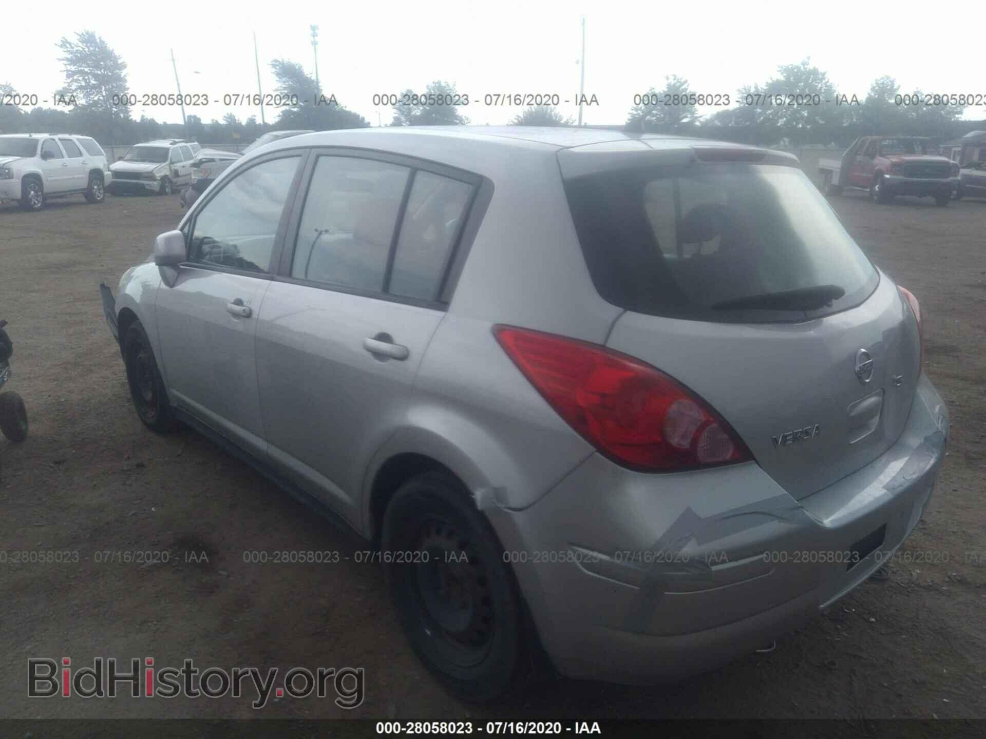 2007 NISSAN VERSA - VIN: 3N1BC13E37L404567 - Фото 3