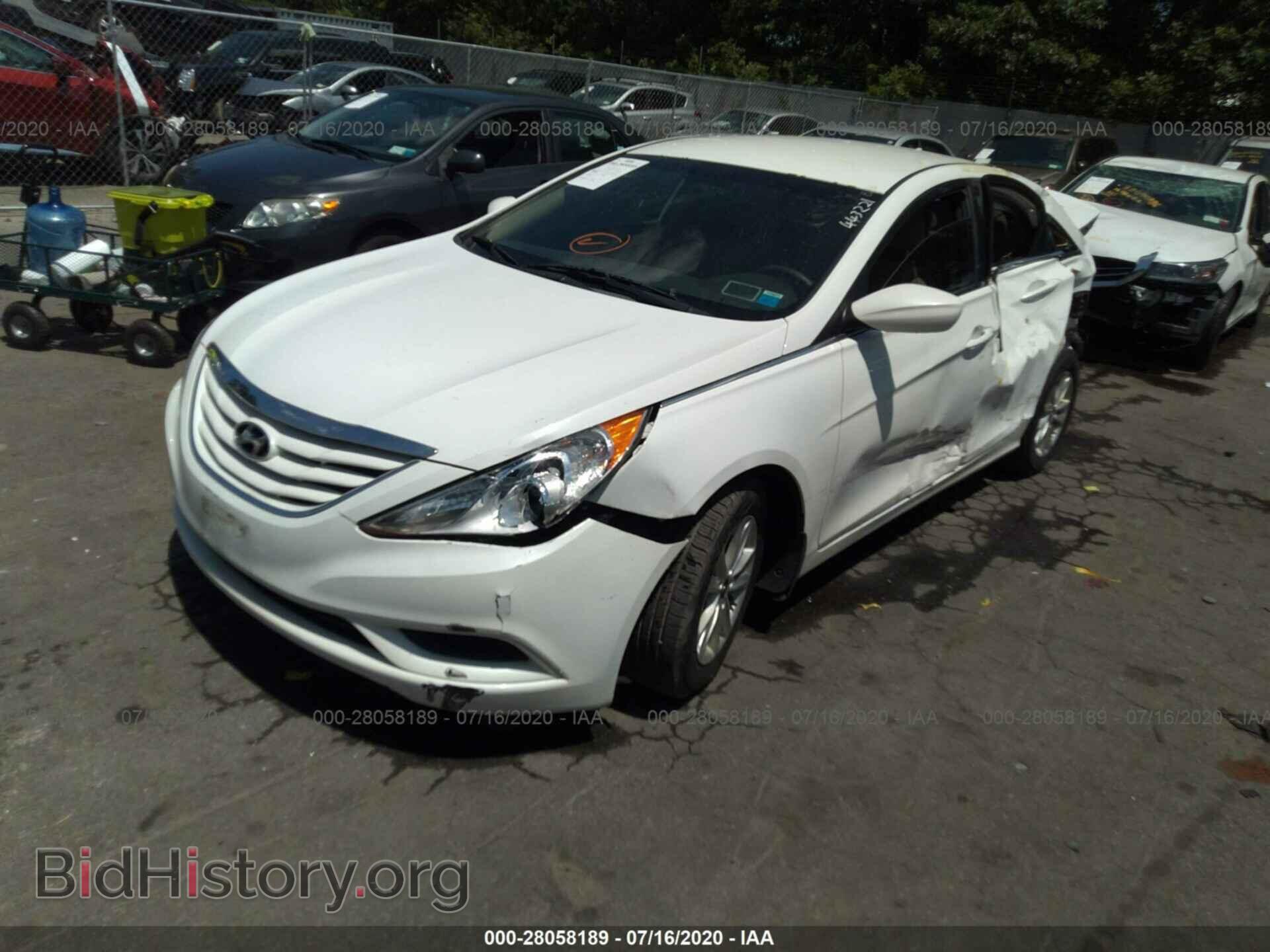 2012 HYUNDAI SONATA - VIN: 5NPEB4AC5CH443221 - Фото 2