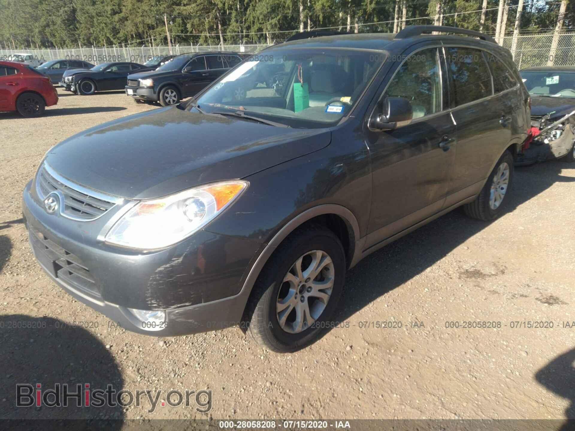 2012 HYUNDAI VERACRUZ - VIN: KM8NU4CC8CU180621 - Фото 2