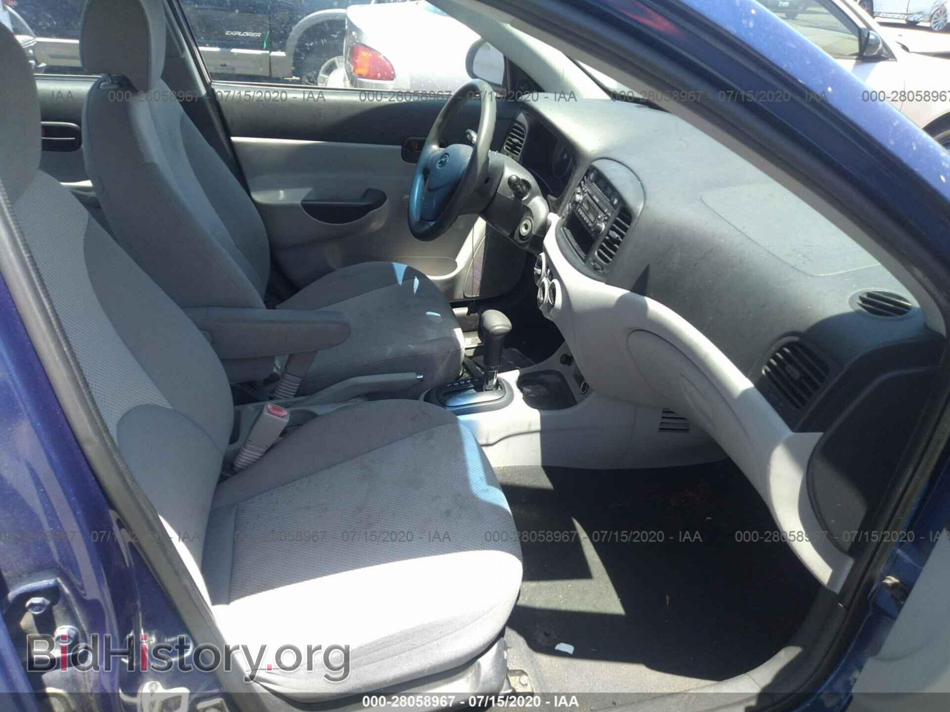 2009 HYUNDAI ACCENT - VIN: KMHCN46C19U368406 - Фото 5
