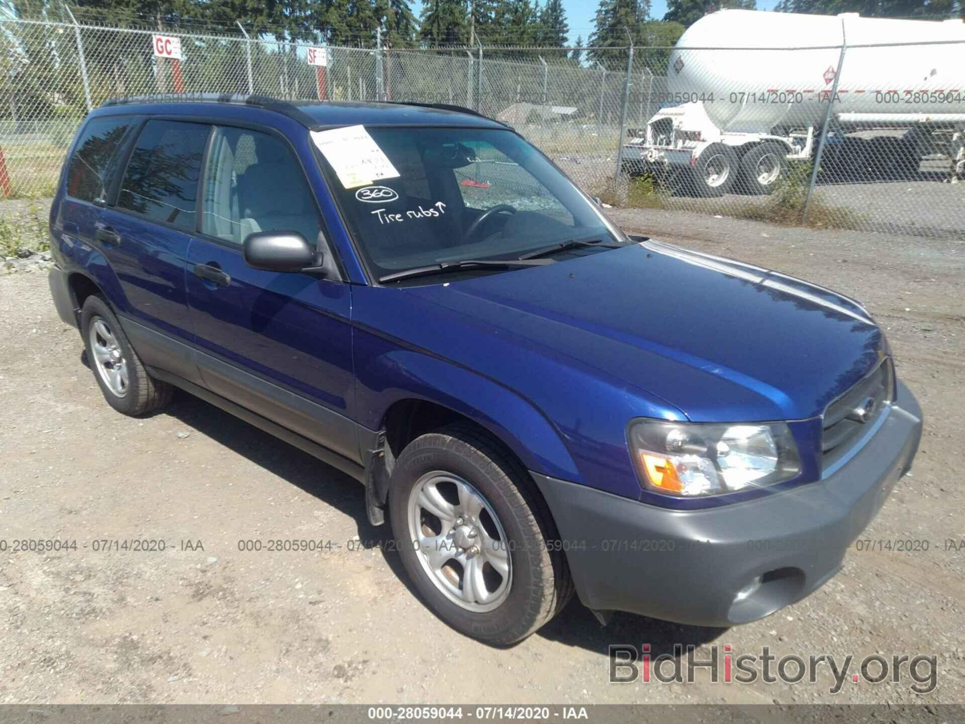 Photo JF1SG63643H723210 - SUBARU FORESTER 2003