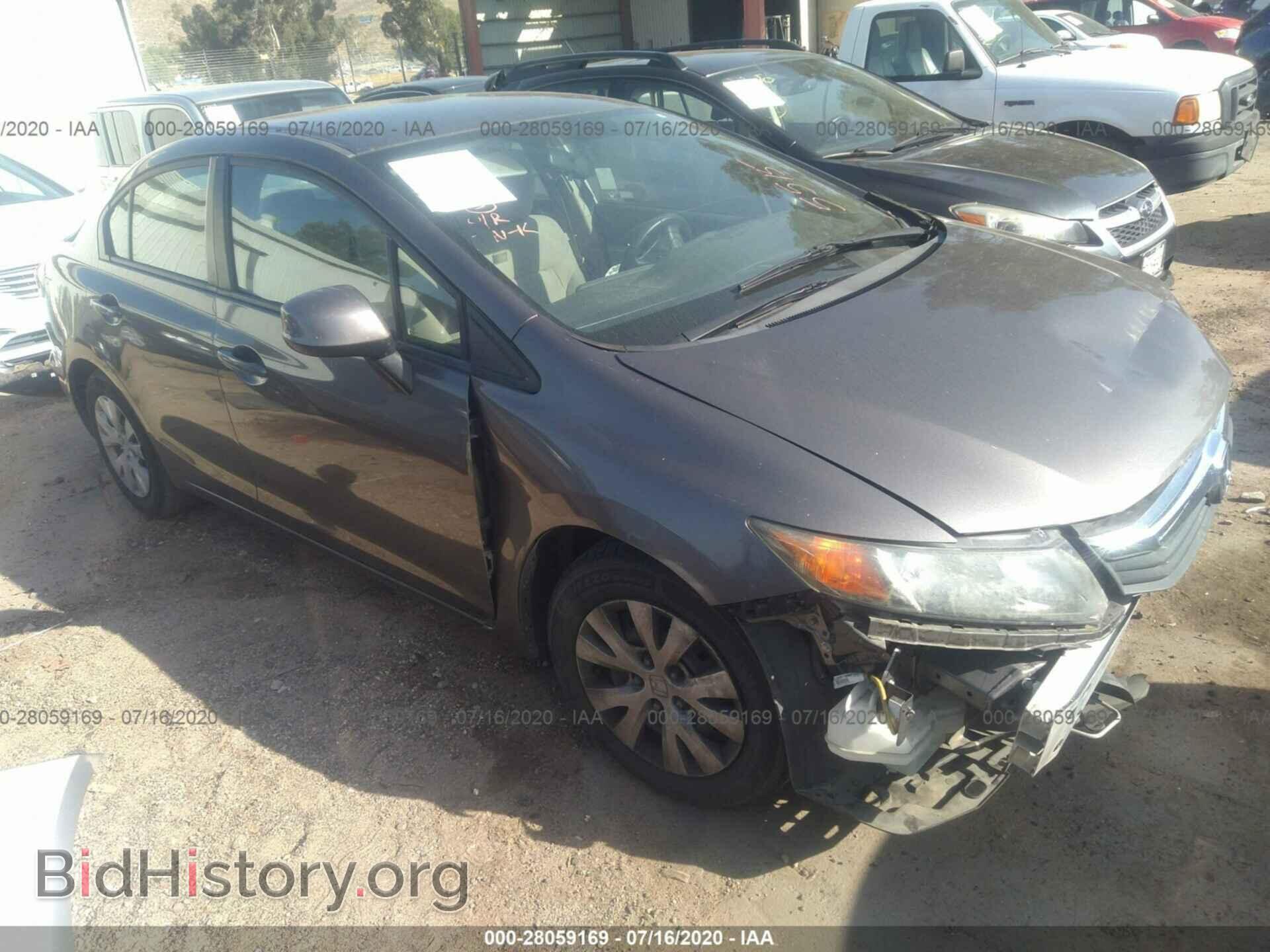 Фотография 19XFB2F5XCE355515 - HONDA CIVIC SDN 2012