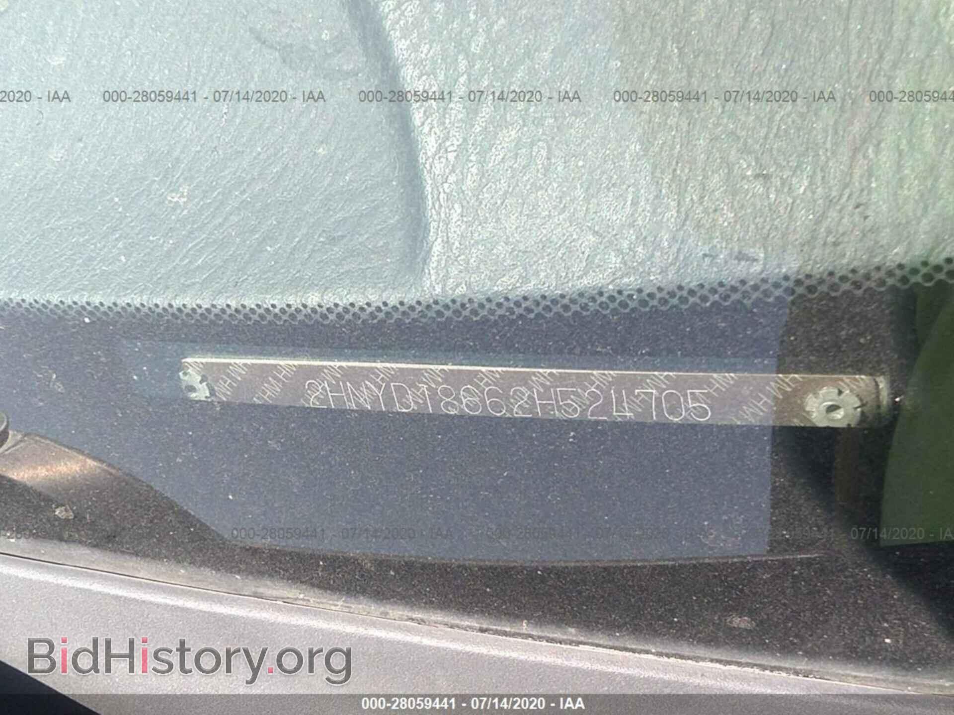 2002 ACURA MDX - VIN: 2HNYD18662H524705 - Фото 9