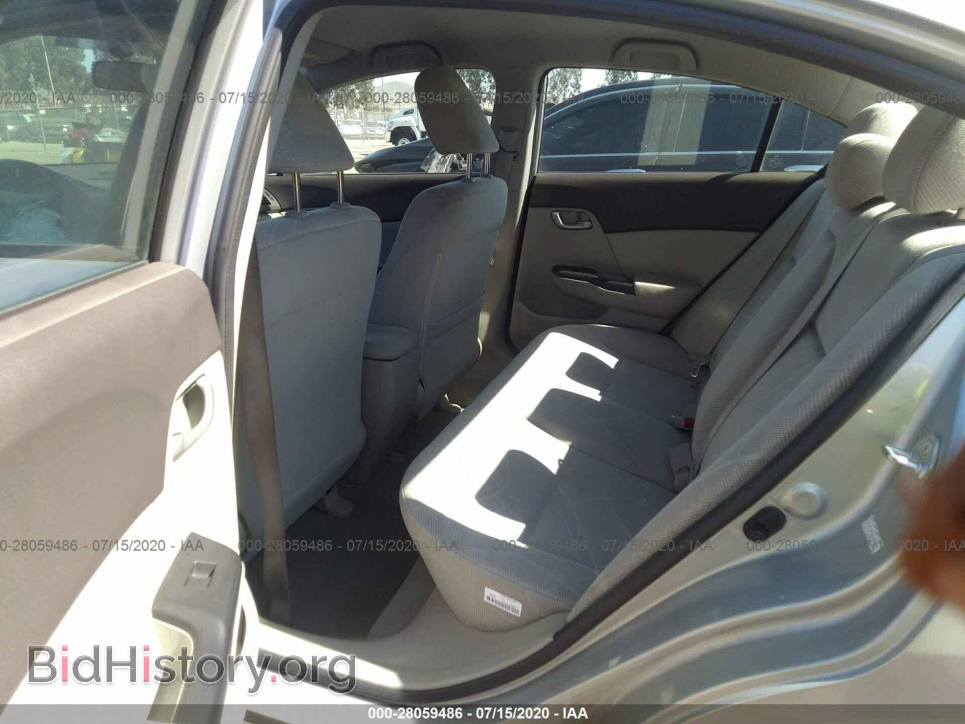 2012 HONDA CIVIC SDN - VIN: JHMFB2F54CS004398 - Фото 8