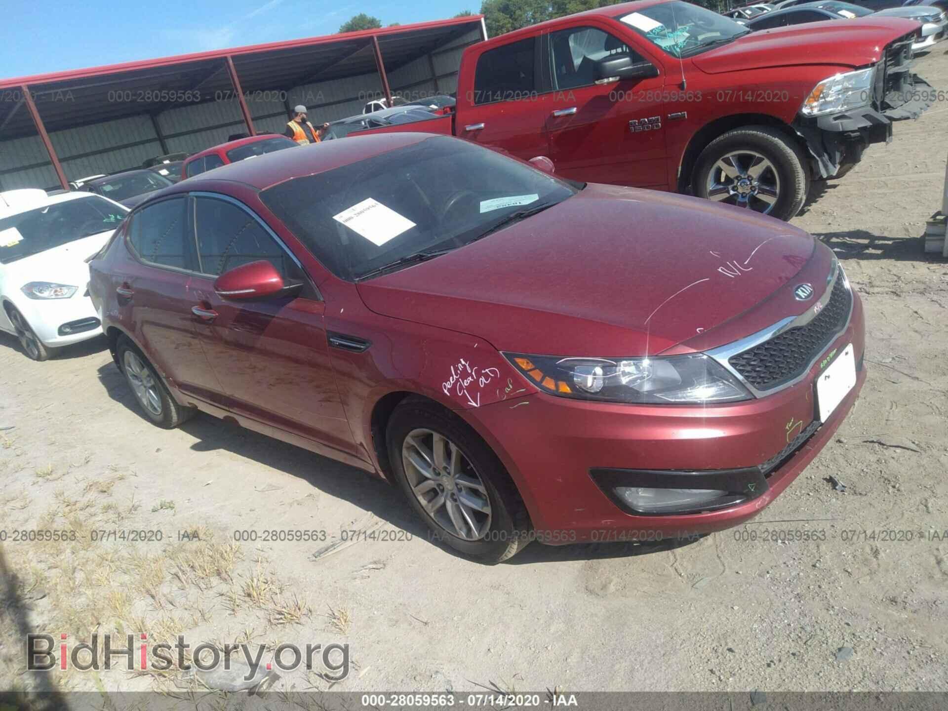 Фотография 5XXGM4A70DG190389 - KIA OPTIMA 2013