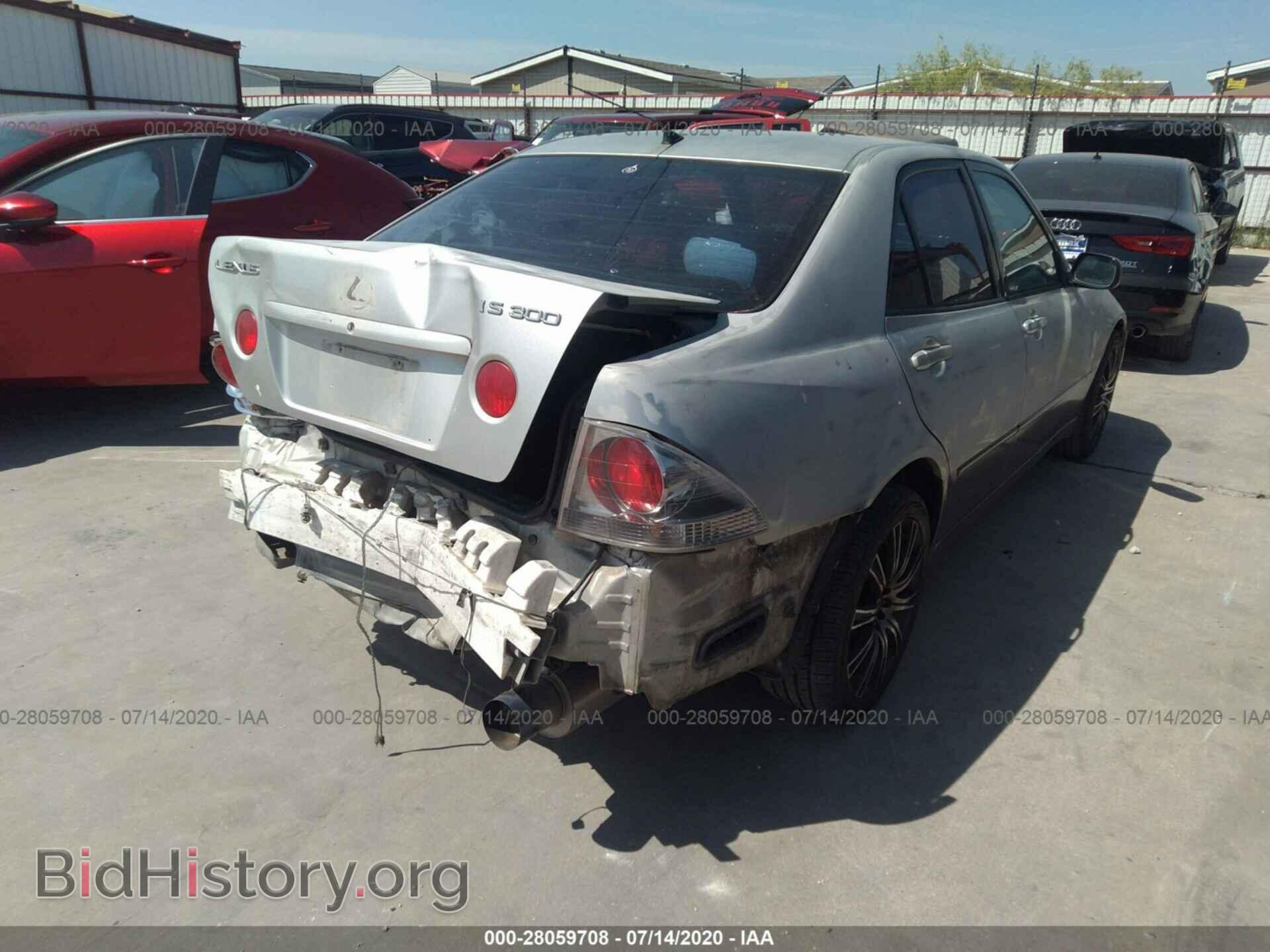 2001 LEXUS IS 300 - VIN: JTHBD182210031887 - Фото 4