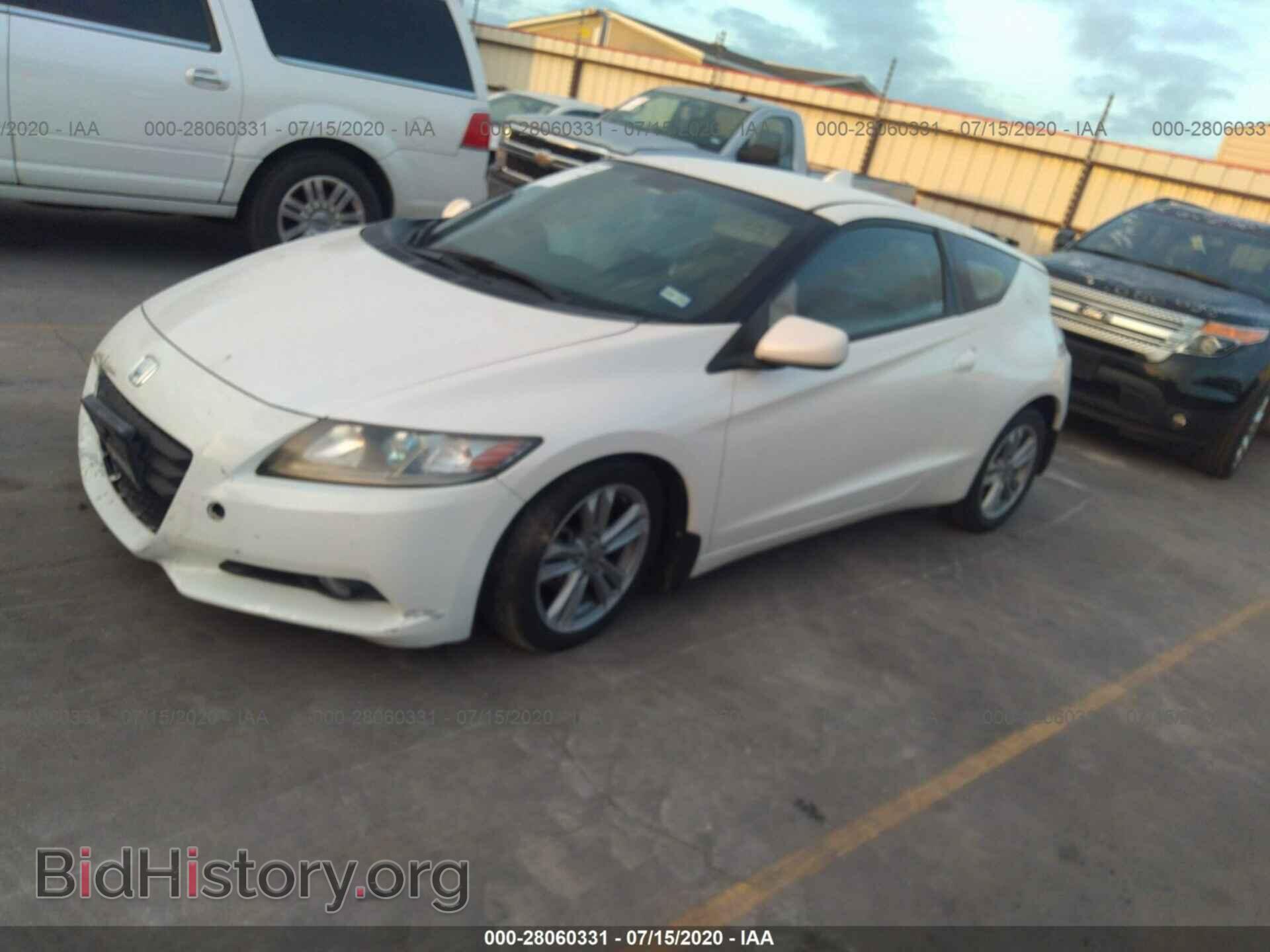 2011 HONDA CR-Z - VIN: JHMZF1D68BS005107 - Photo 2