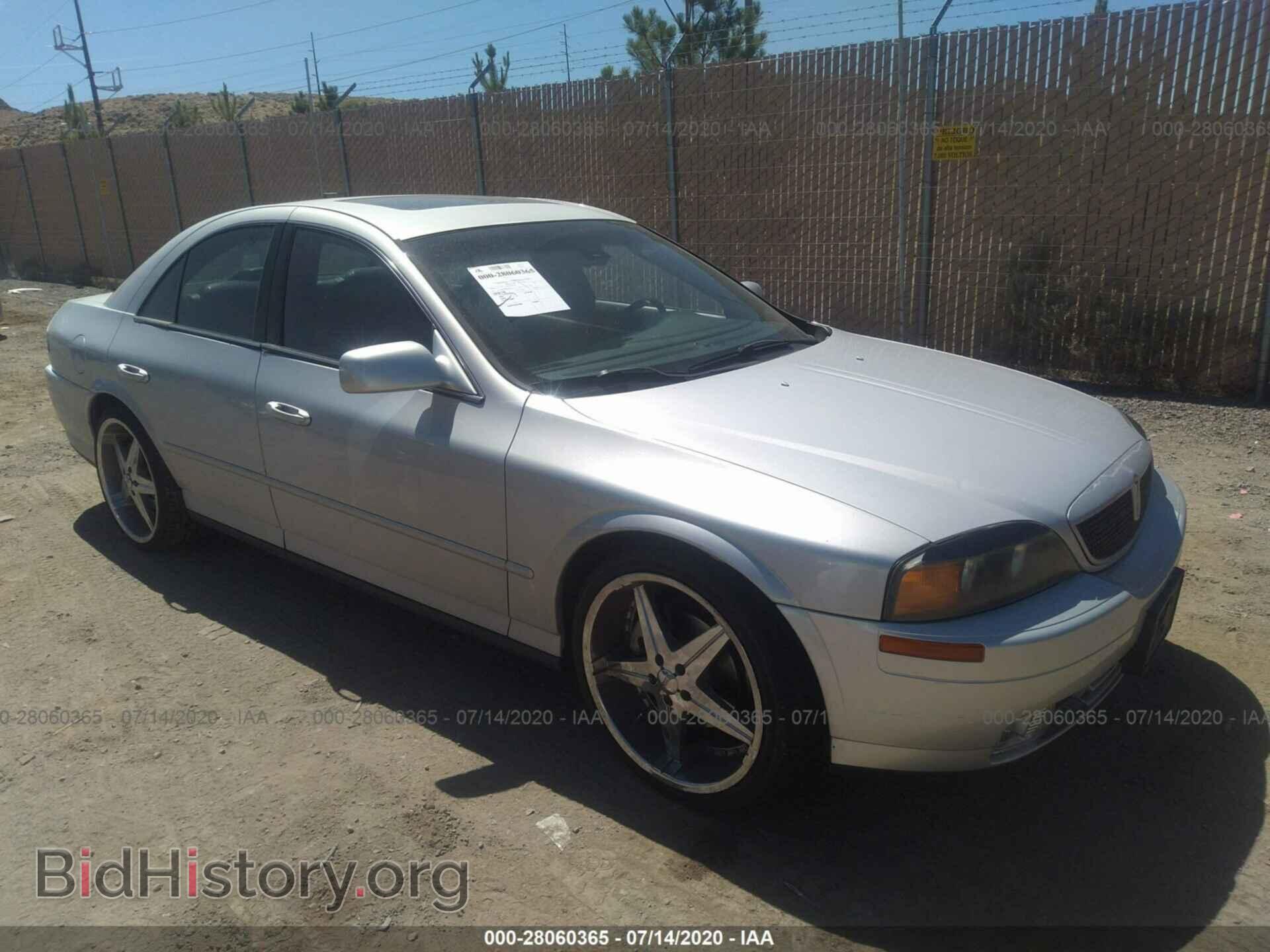 Фотография 1LNHM87A42Y645254 - LINCOLN LS 2002