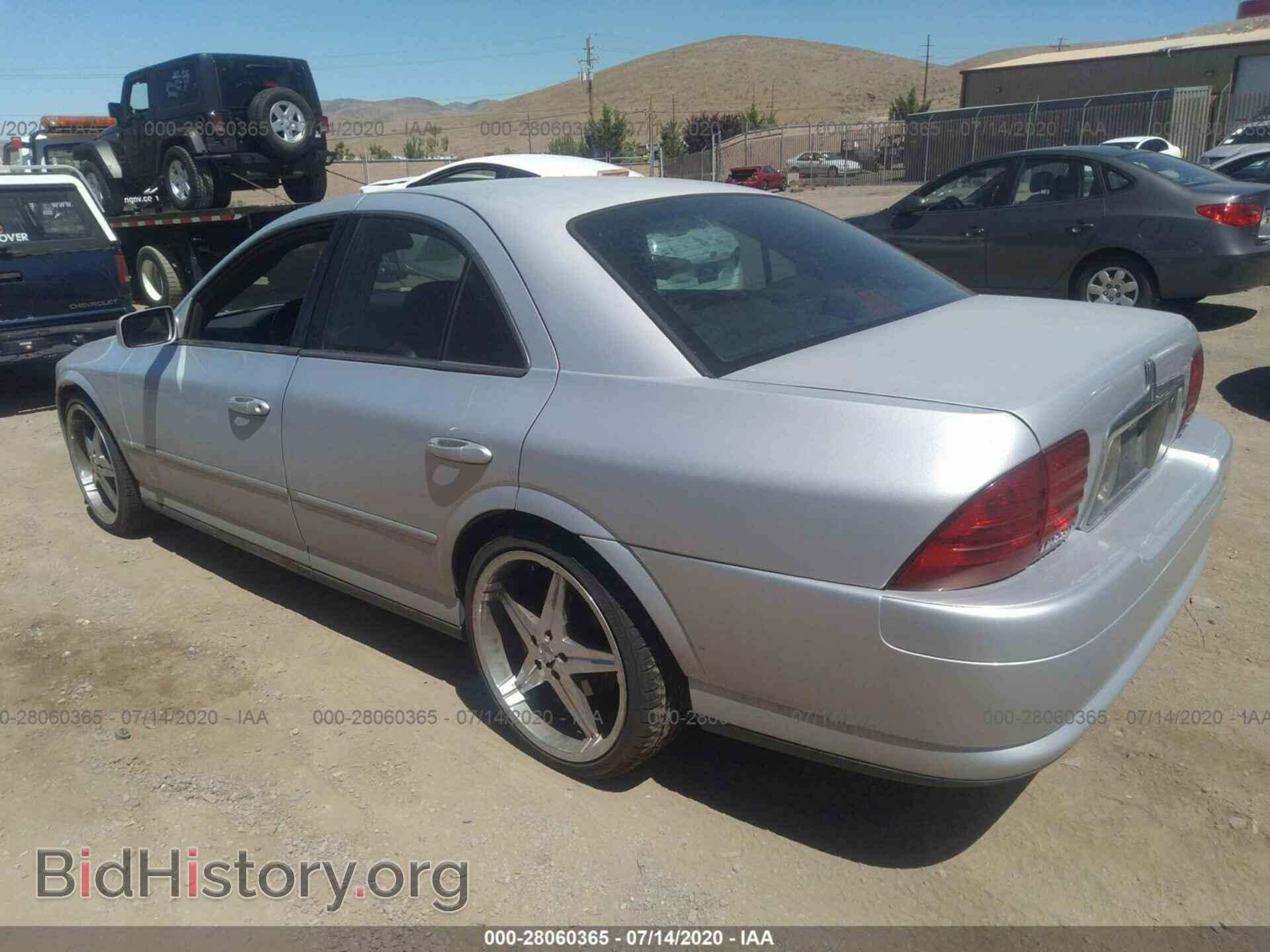 2002 LINCOLN LS - VIN: 1LNHM87A42Y645254 - Фото 3